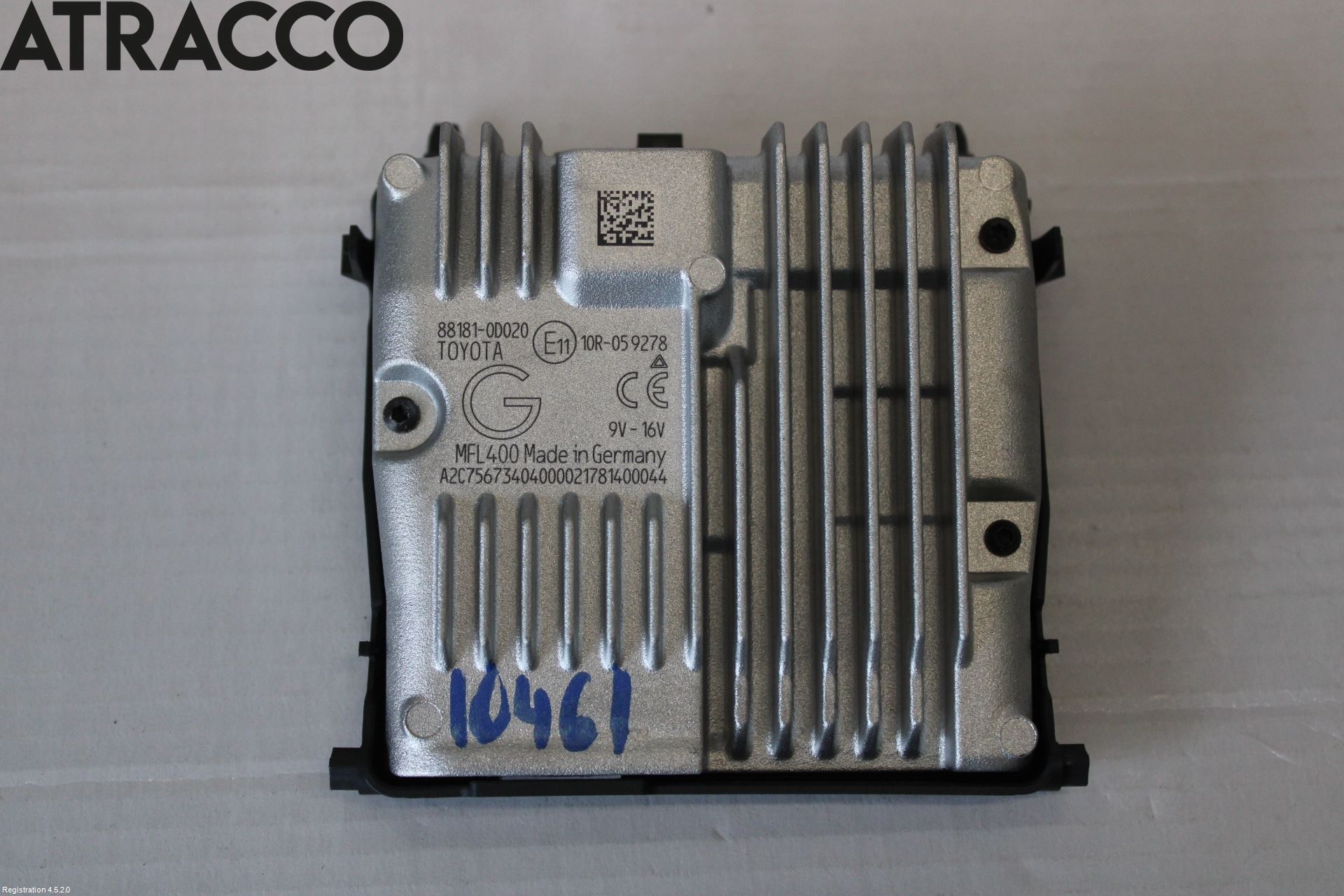 Toyota YARIS XP130 15-20 Sensor Kollisjonsbeskyttelse