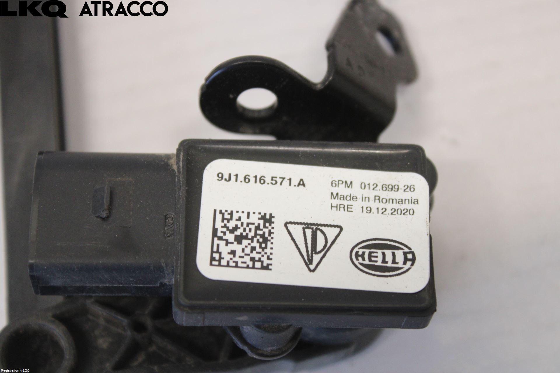 Porsche TAYCAN 20- Sensor Lysinnstilling