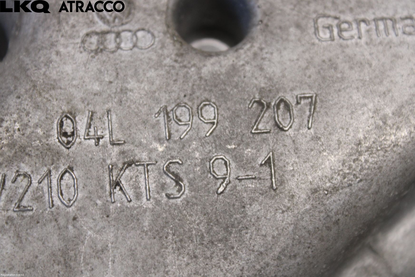 Volkswagen VW CADDY 16-20 Motor Feste Stål-Alu