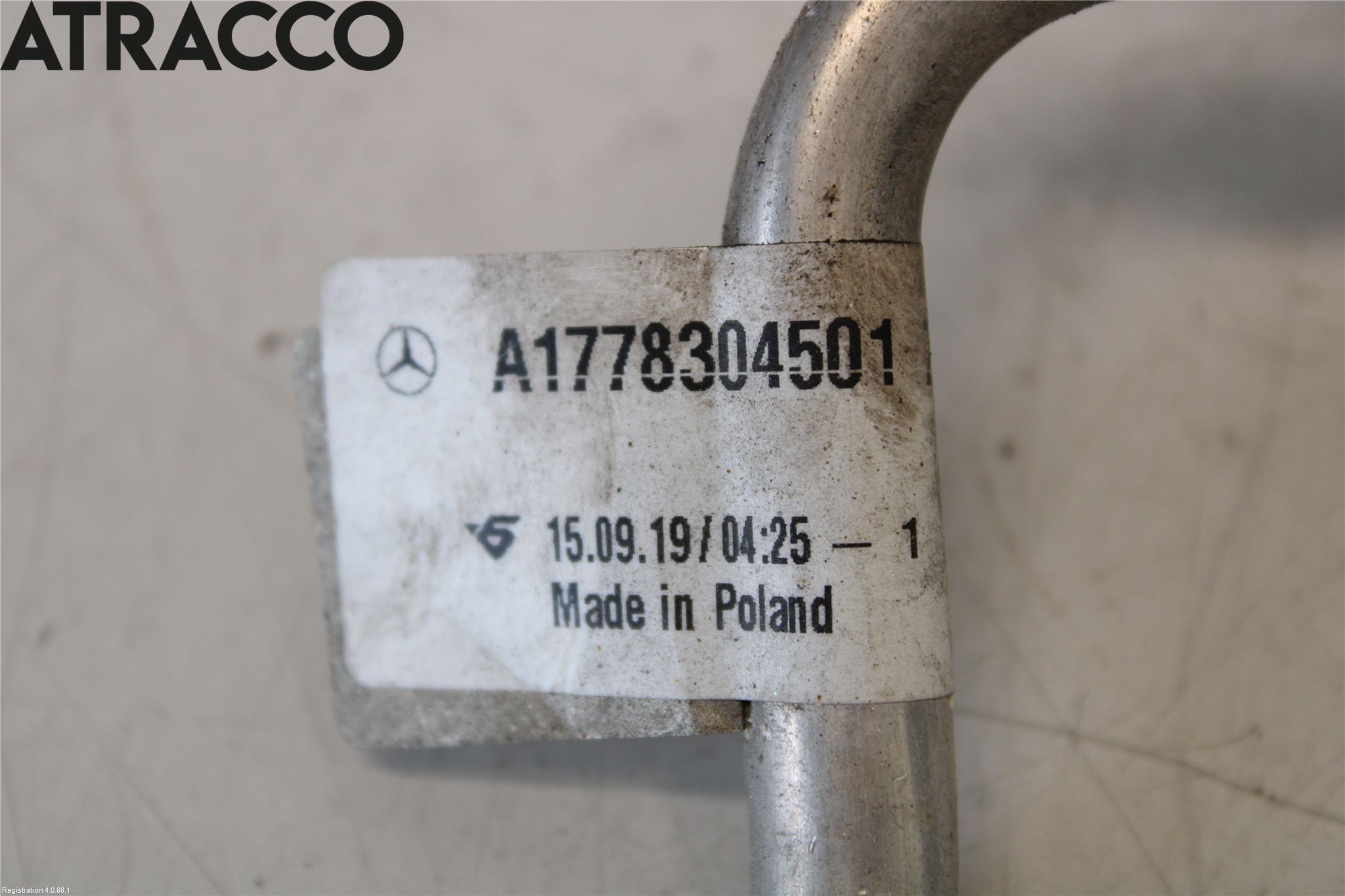 Mercedes-Benz MB B-KLASS (W246/W242) 12-19 Varme Ac Slange - Rør