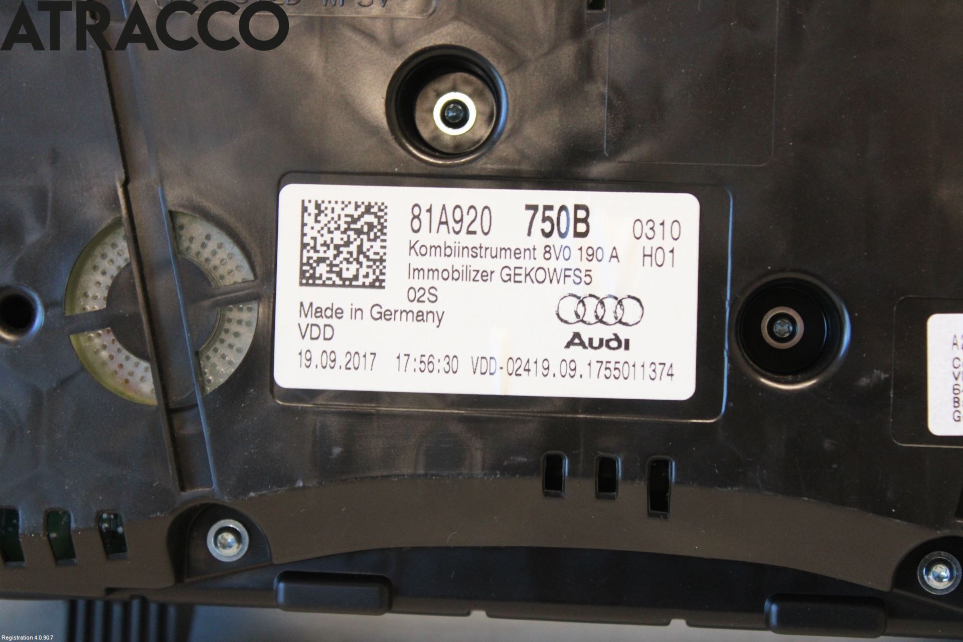 Audi Q2/SQ2 17- Instr Kombinert