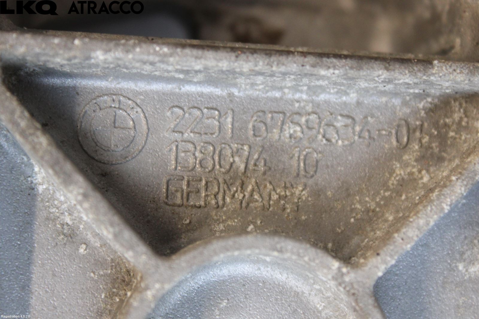 BMW 5 E60/61 Sed/Tou 02-10 Gearkasse Feste Stål-Alu