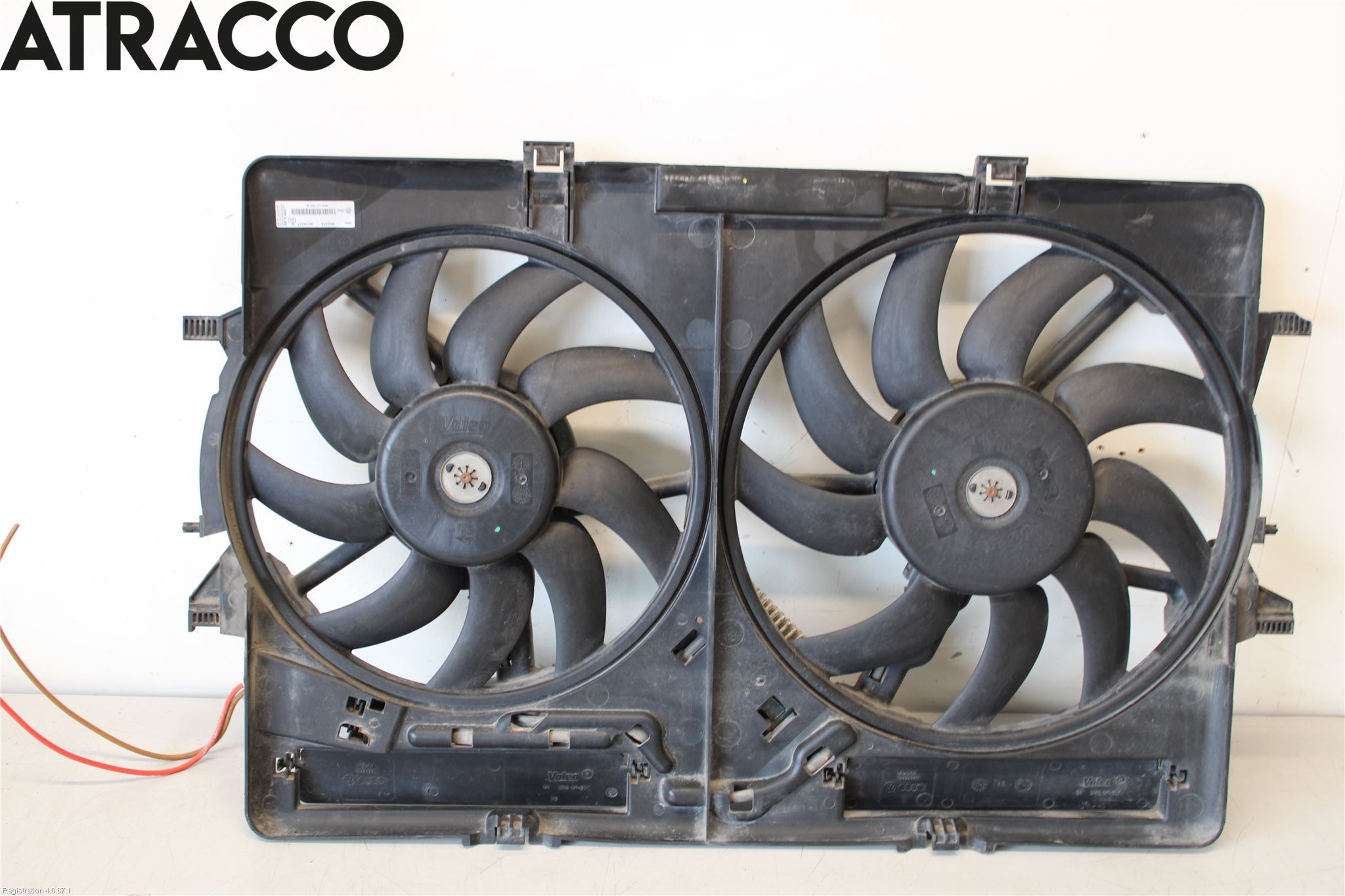 Audi A4/S4 08-11 Kjølevifte Elektrisk