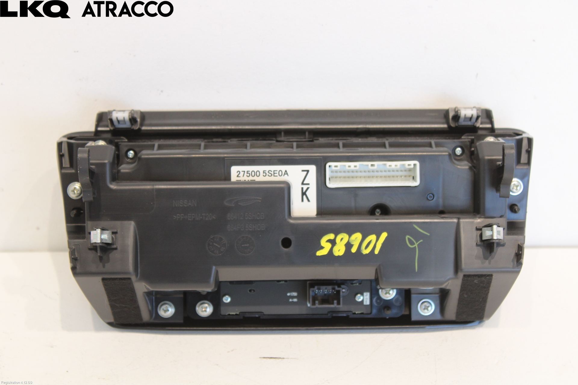 Nissan LEAF 18- Varme Ac Betjening-Display