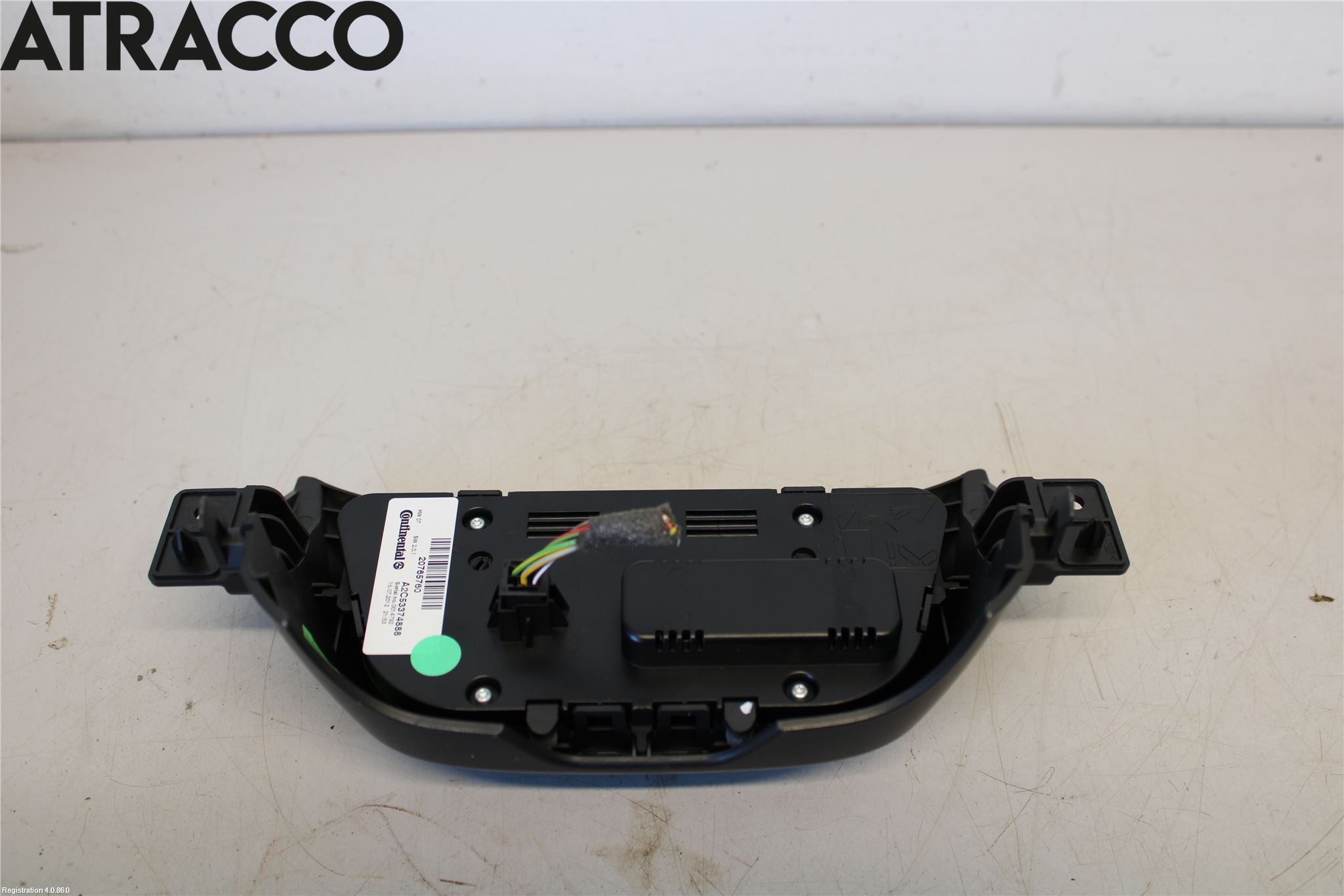 Opel ZAFIRA C 12-19 Varme Ac Betjening-Display