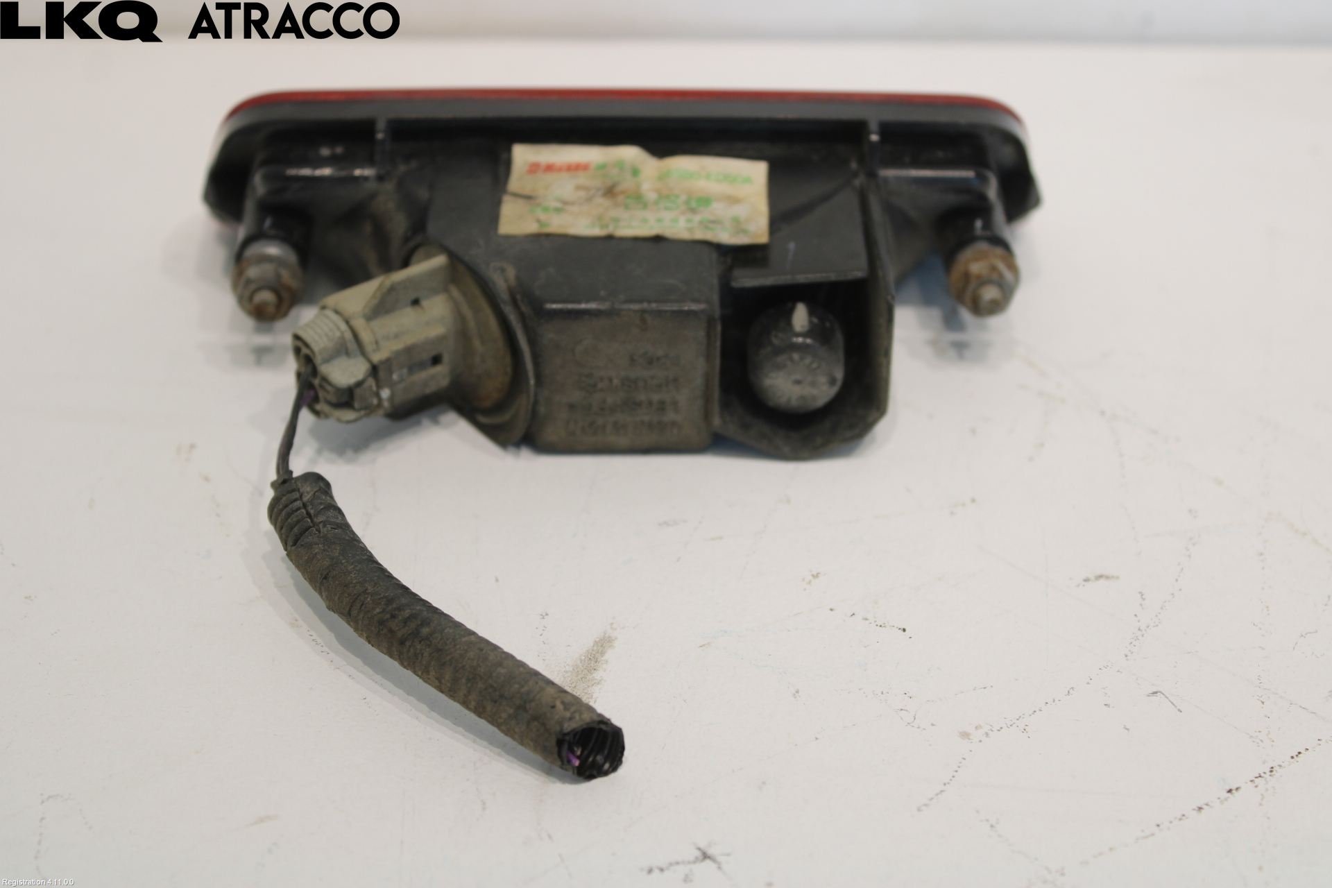 Nissan LEAF 18- Baklykt Ryggelys-Tåkelys