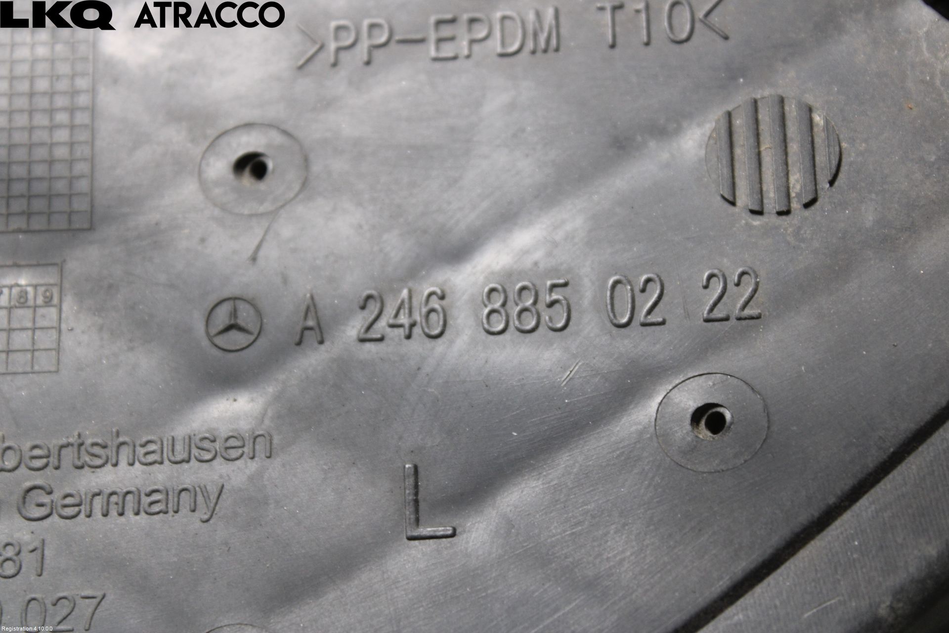 Mercedes-Benz MB B-KLASS (W246/W242) 12-19 Frontlykt Kurve-Tåkelys Ramme
