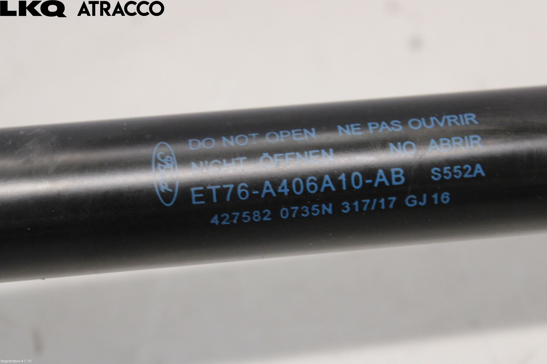 Ford TRANSIT CONNECT 09-13 Bakluke Demper-Gassfjær