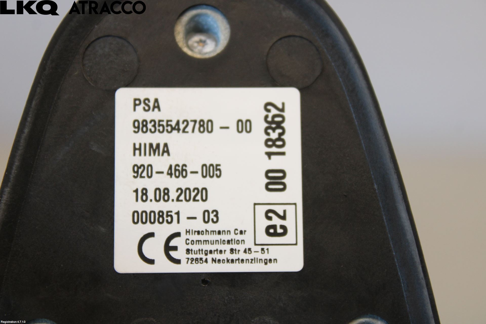 Peugeot 208/E-208 20- Antenn El