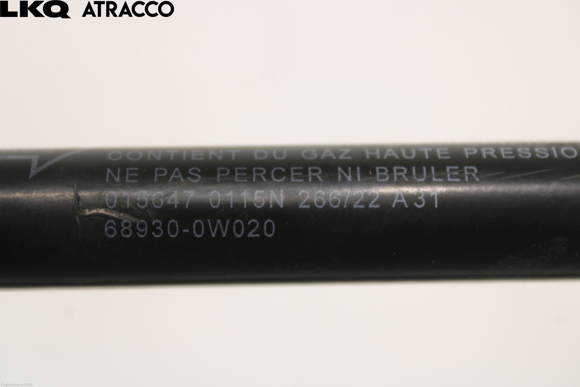 Toyota LANDCRUISER J150 10-23 Bakluke Demper-Gassfjær