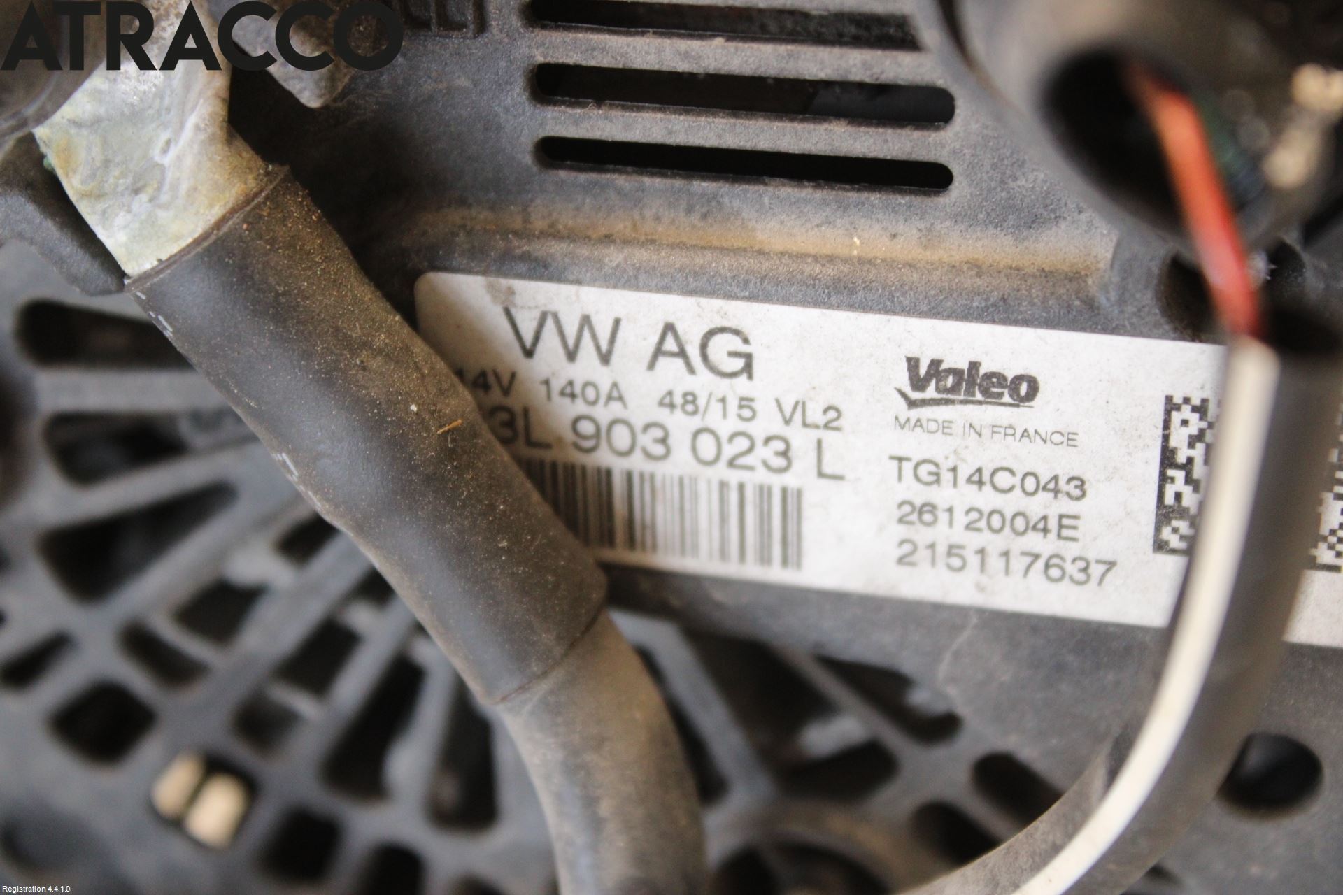 Volkswagen VW CADDY 16-20 Dynamo