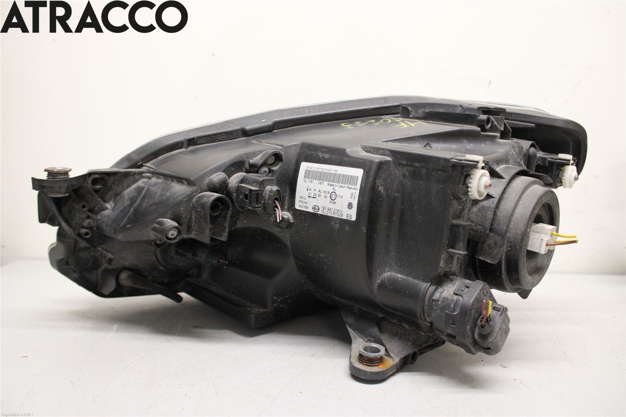 Volkswagen VW UP! / E-UP! Frontlykt Høyre