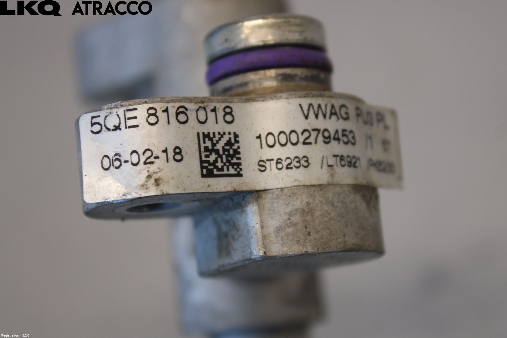 Volkswagen VW GOLF / E-GOLF VII 13-20 Varme Ac Slange - Rør