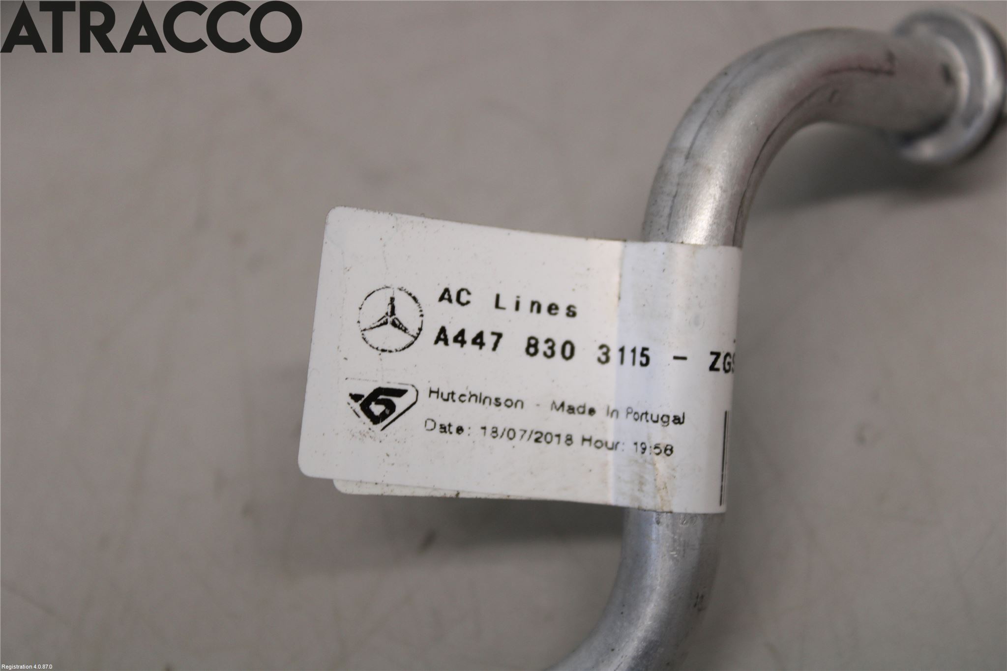 Mercedes-Benz MB VITO/V-KLASS (W640,W447,W448) 14- Varme Ac Slange - Rør