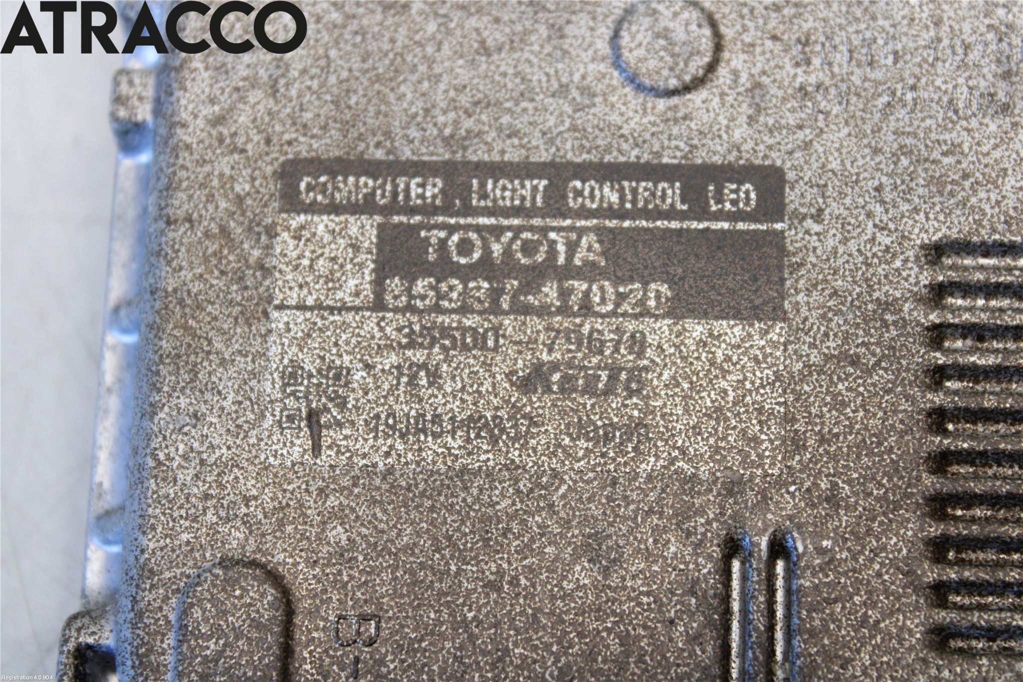 Lexus CT 200h Styreenhet Xenon