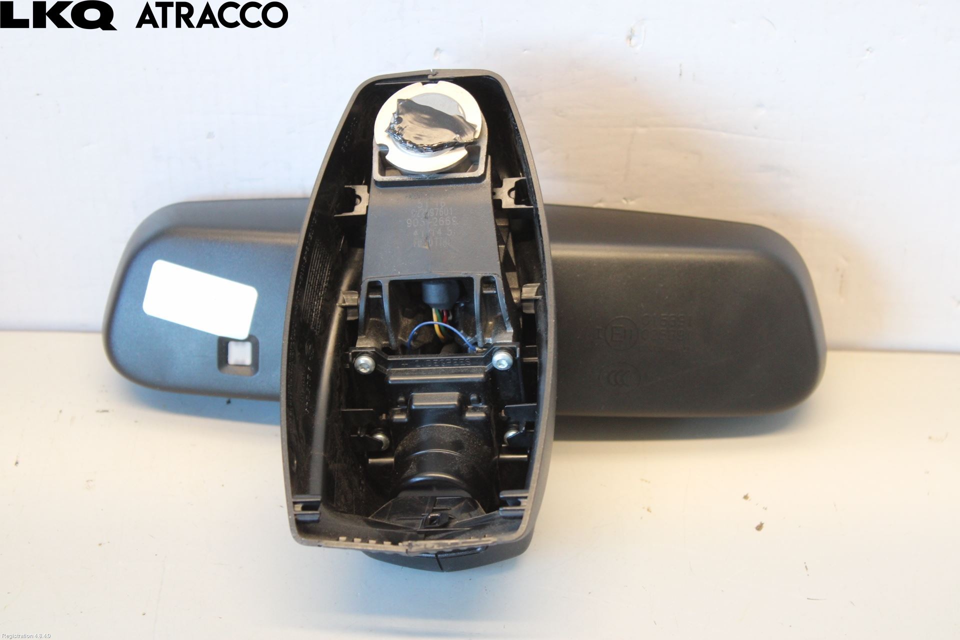 BMW X1 E84 10-15 Speil Innvendig El