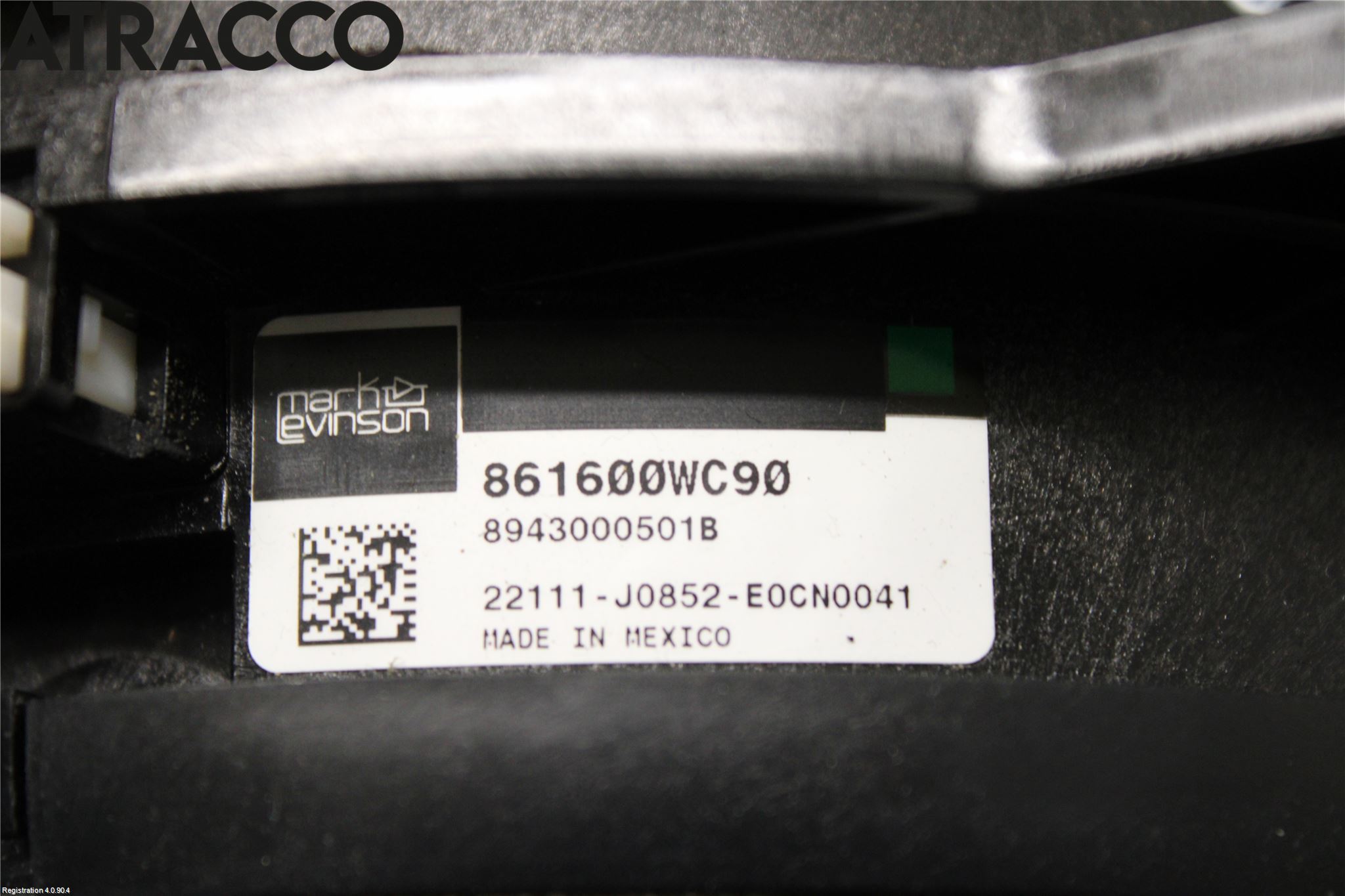 Lexus CT 200h Innr Høyttaler