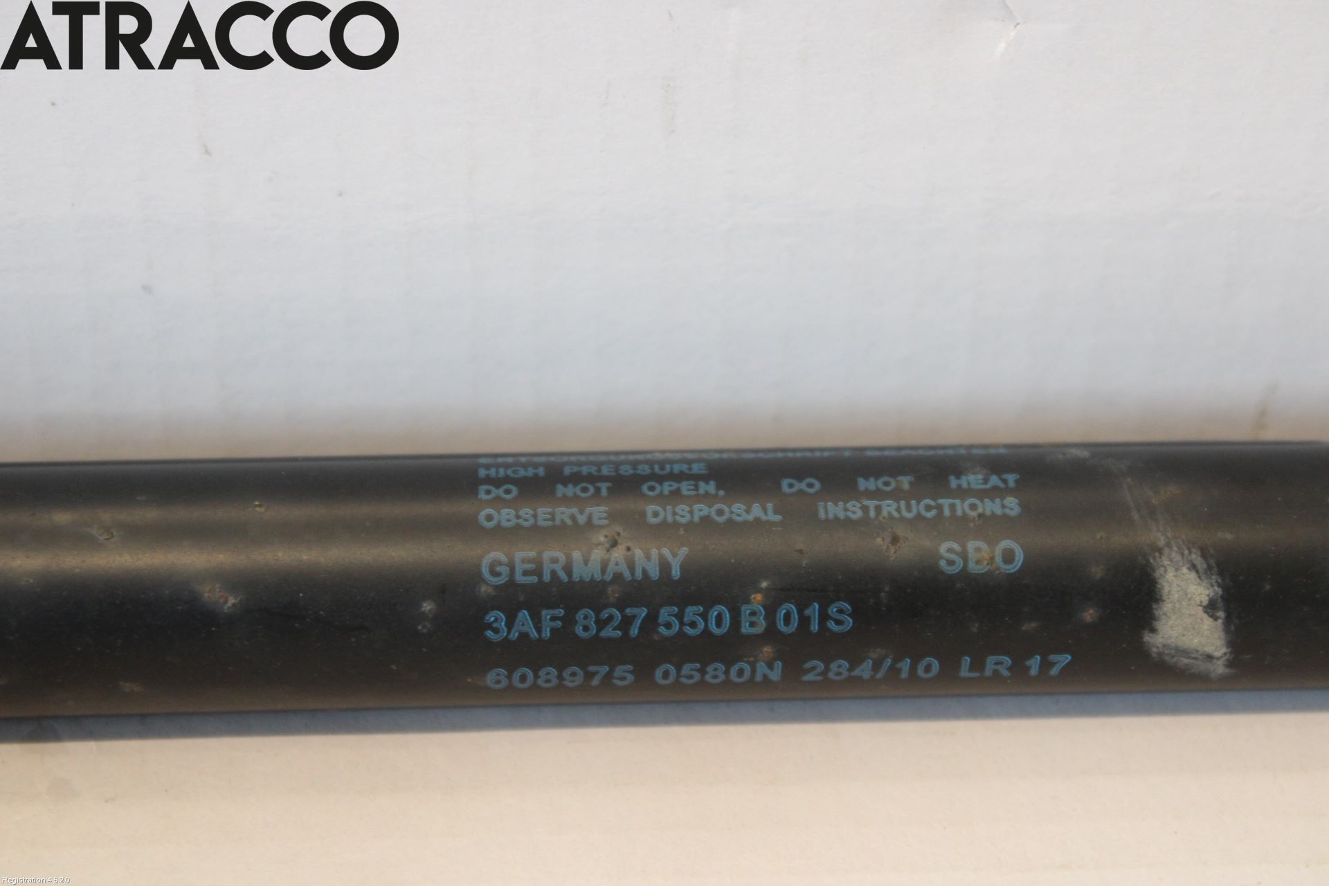 Volkswagen VW PASSAT 11-14 Bakluke Demper-Gassfjær