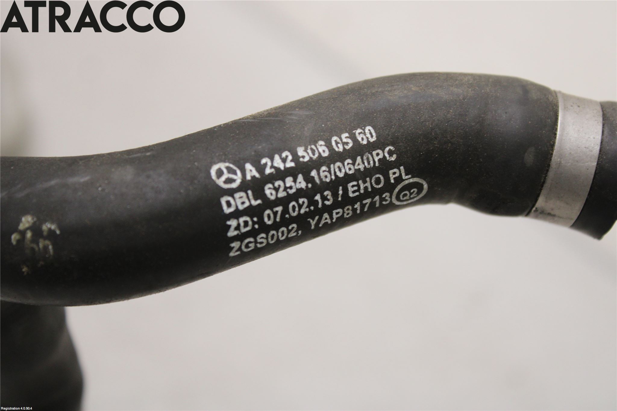 Mercedes-Benz MB B-KLASS (W246/W242) 12-19 Varme Ac Slange - Rør