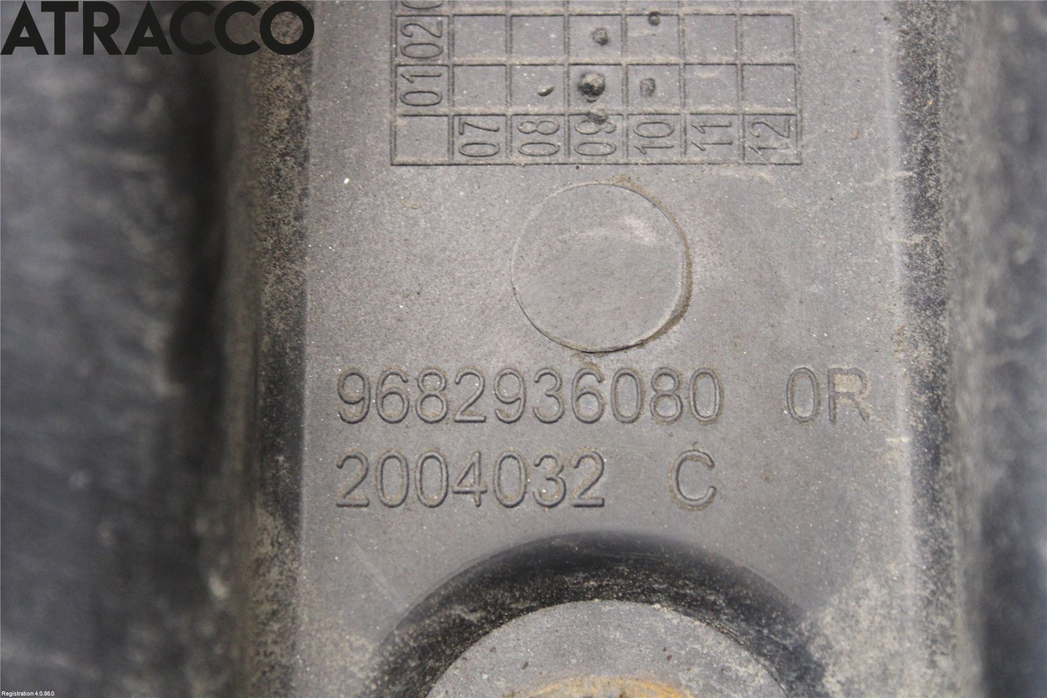 Peugeot 3008 09-16 Støtfanger Bak Deform Element