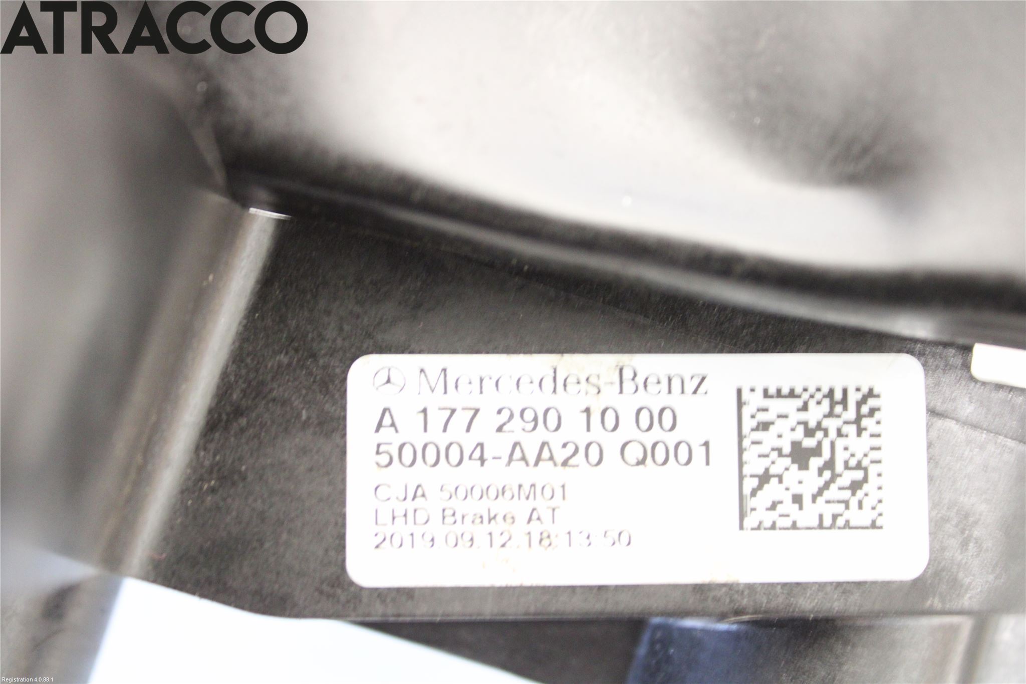 Mercedes-Benz MB B-KLASS (W246/W242) 12-19 Bremsepedal