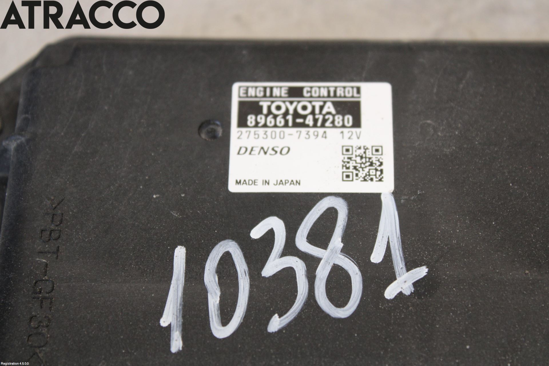 Toyota PRIUS ZVW30 09-20 Styreenhet Innsprøytning