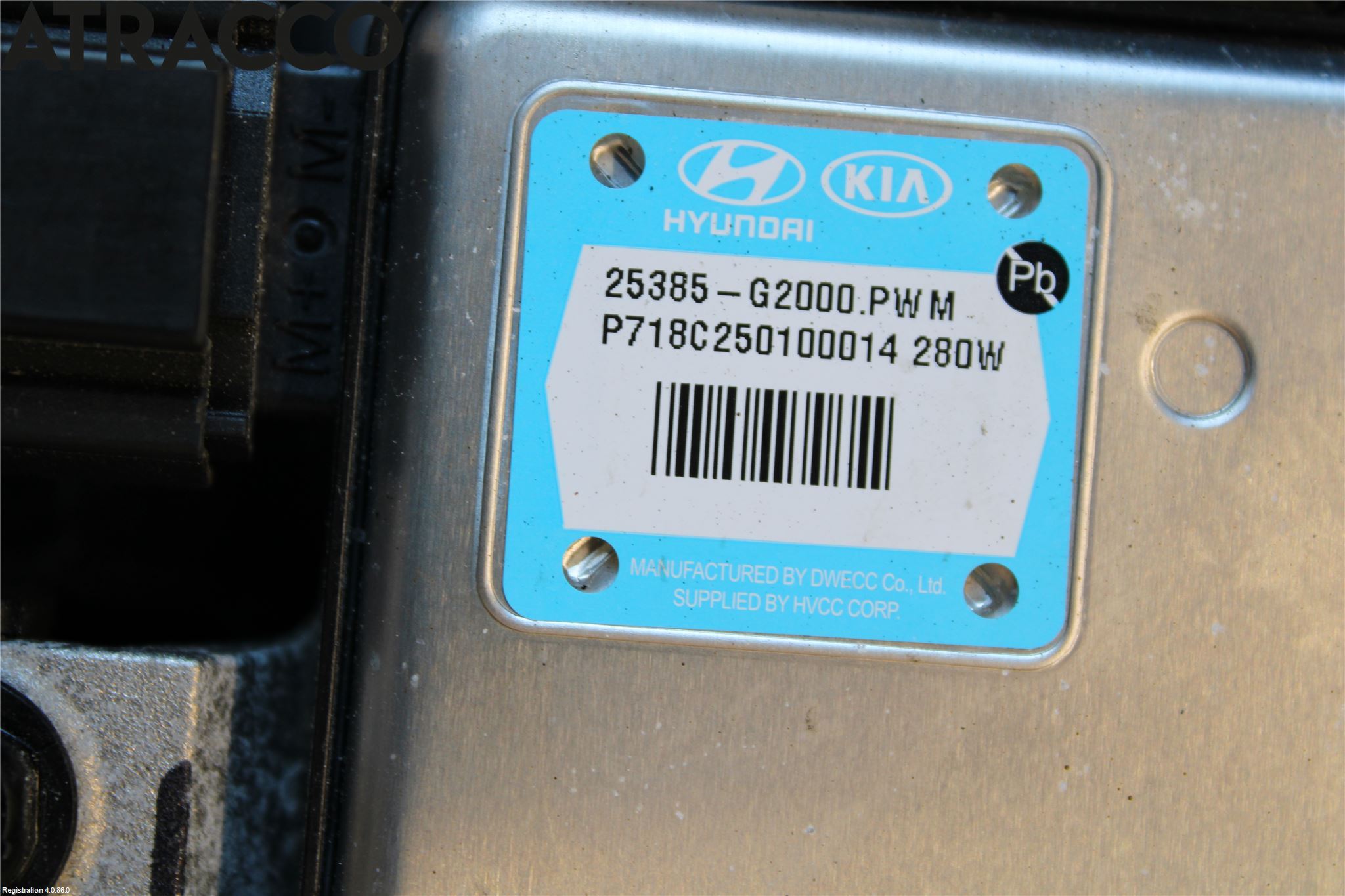 Hyundai IONIQ AE 17-22 Kjølevifte Elektrisk