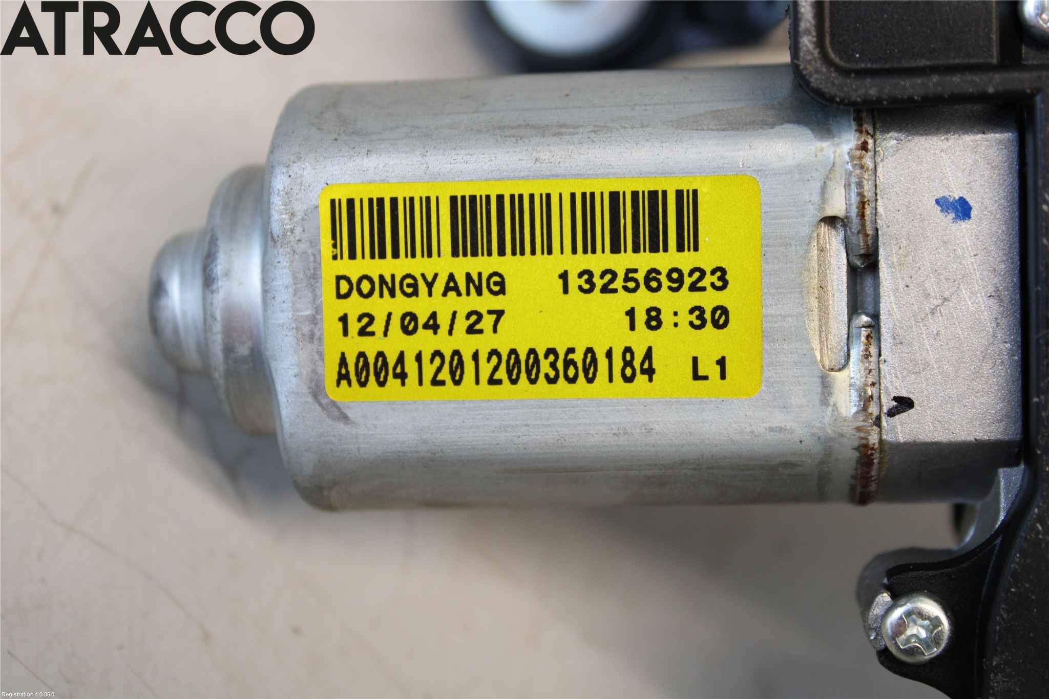 Opel ZAFIRA C 12-19 Viskermotor Bakluke