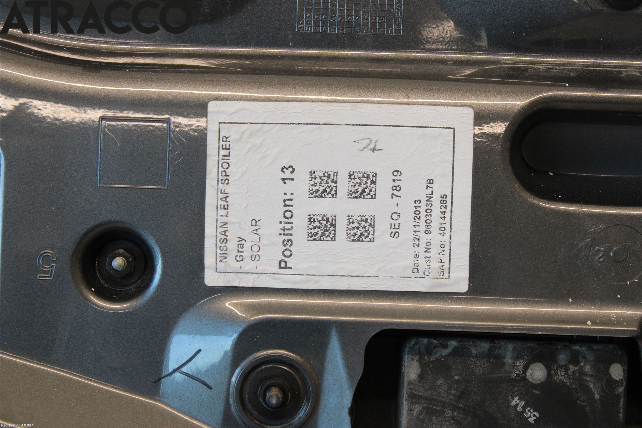 Nissan LEAF 11-17 Spoiler Bakluke