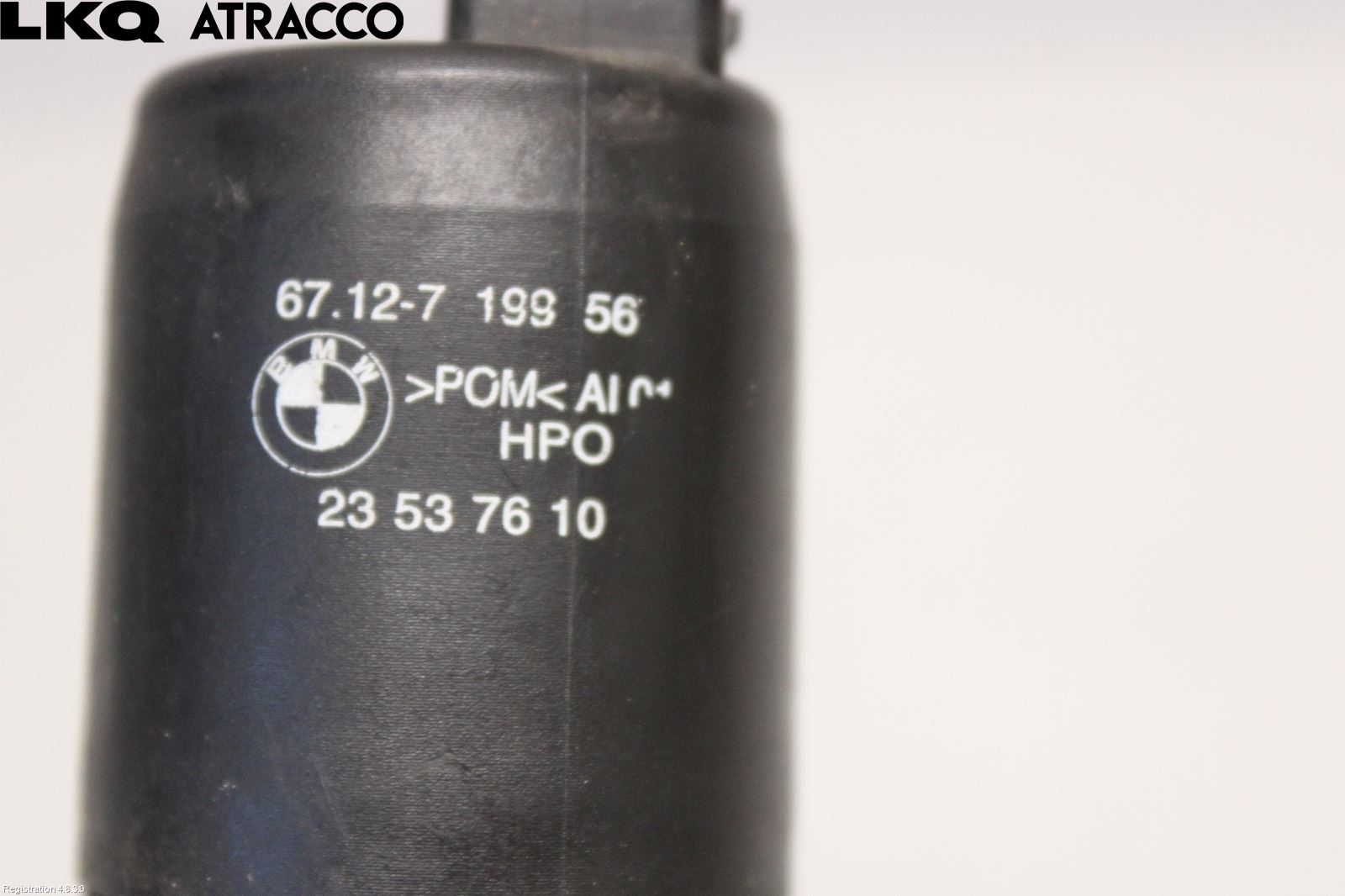 BMW X1 E84 10-15 Spylerpumpe Bakluke