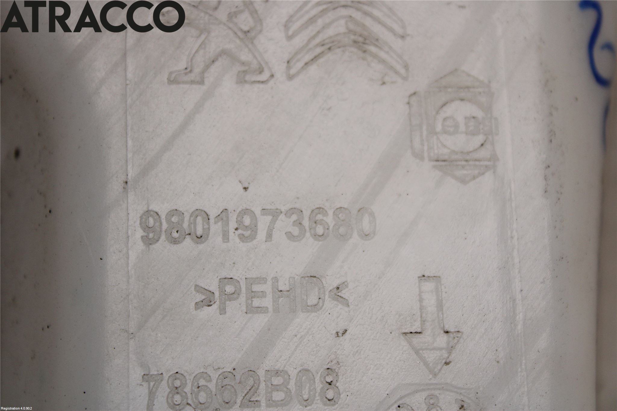 Citroen C4 CACTUS 14-20 Spylerbeholder Frontrute