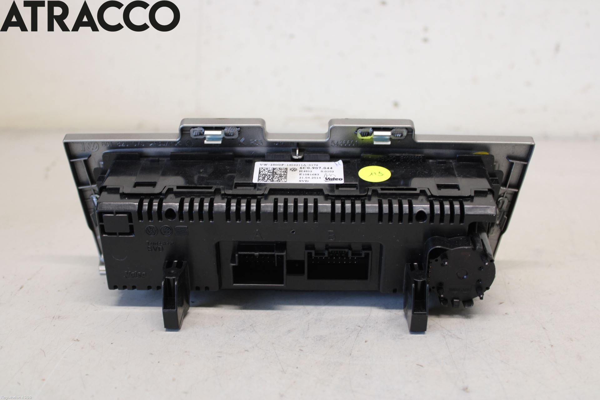 Volkswagen VW POLO 10-17 Varme Ac Betjening-Display