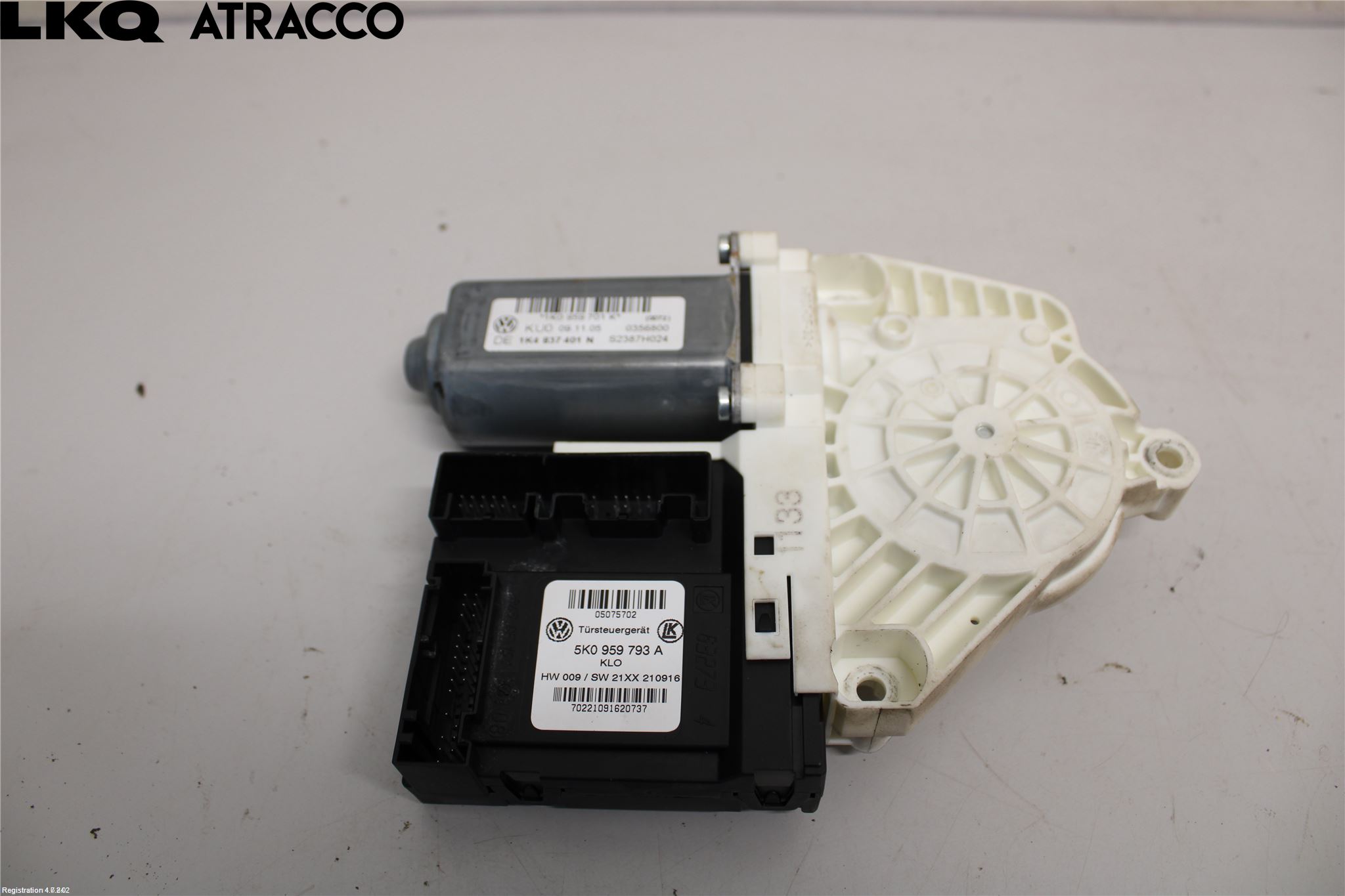 Volkswagen VW GOLF V 04-09 Vindusheismotor