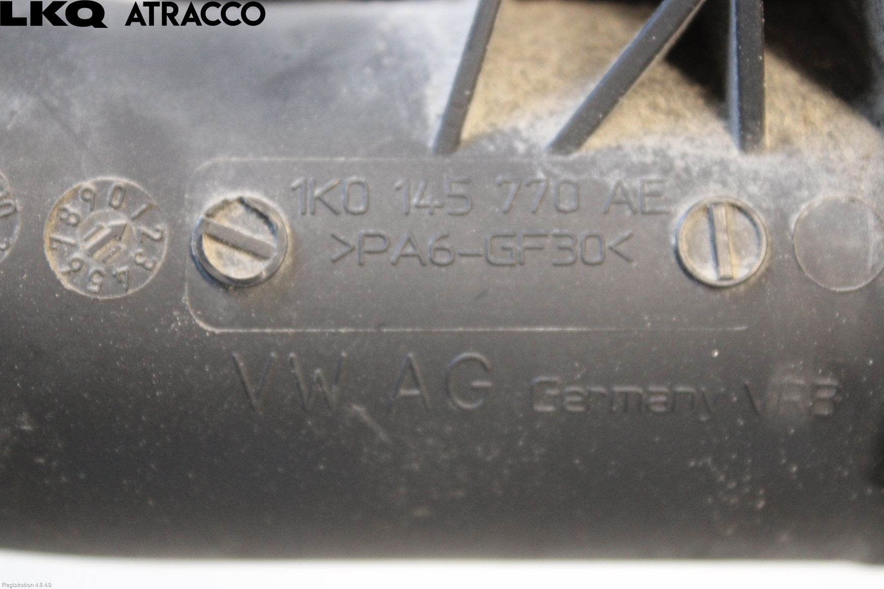 Volkswagen VW SHARAN 11- Intercooler Rør-Slange