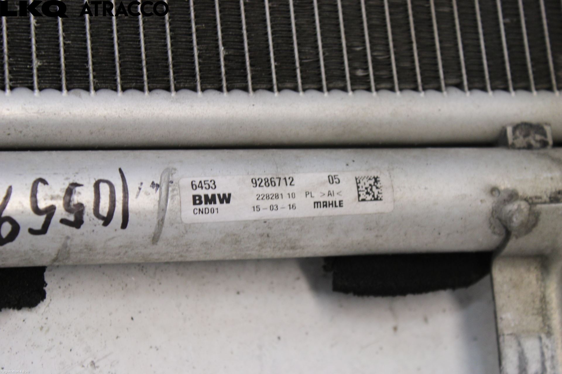 BMW 2 F45 Active Tourer 14-21 Varme Ac Kondenser-Kjøler