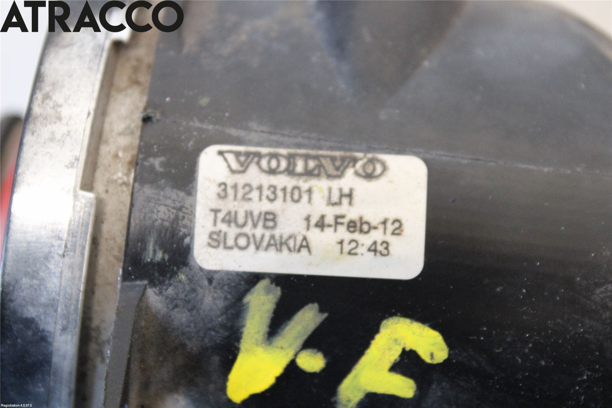 Volvo V70 08-13 Frontlykt-Kurve-Tåkelys