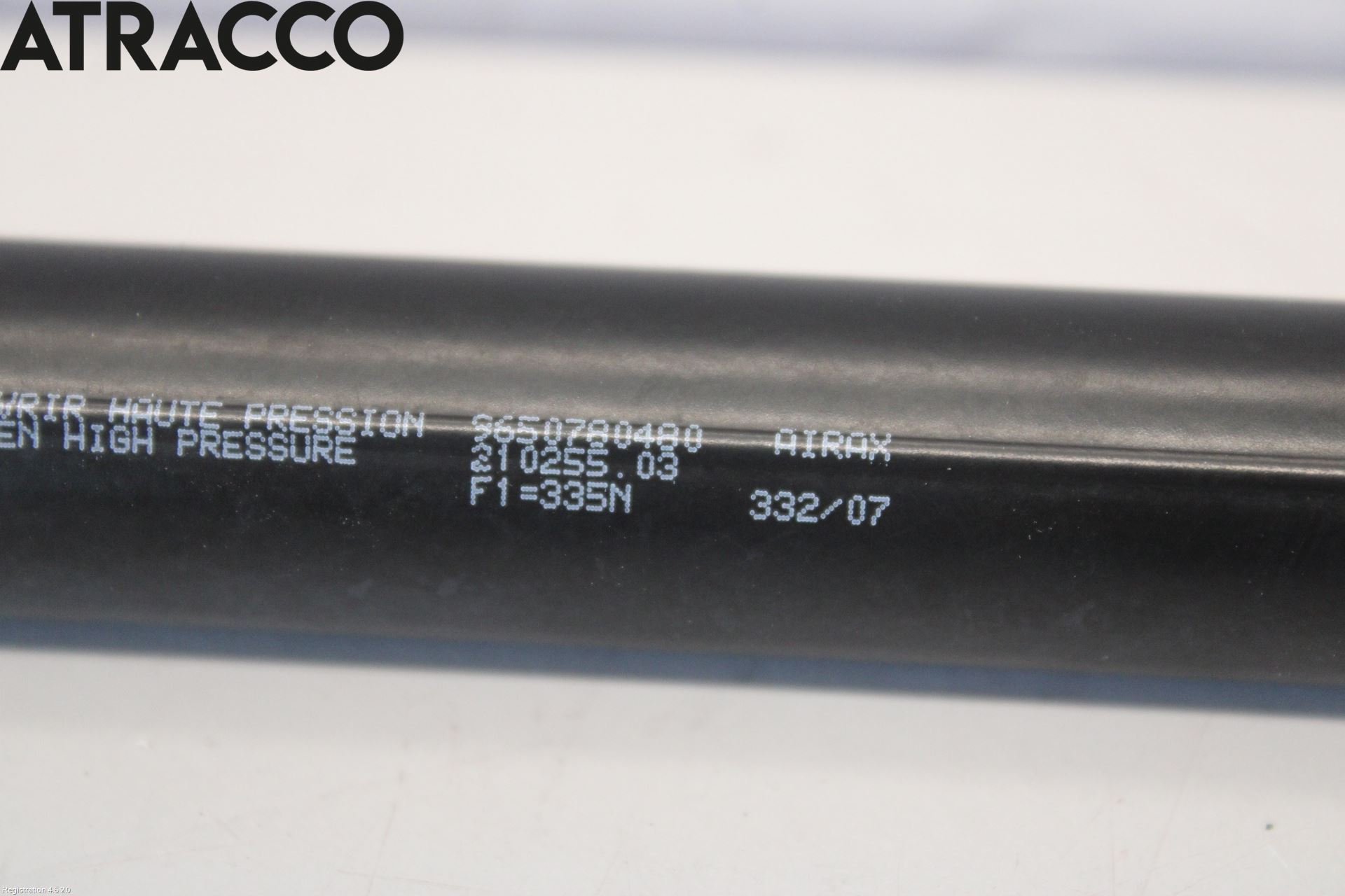 Peugeot 207 Bakluke Demper-Gassfjær