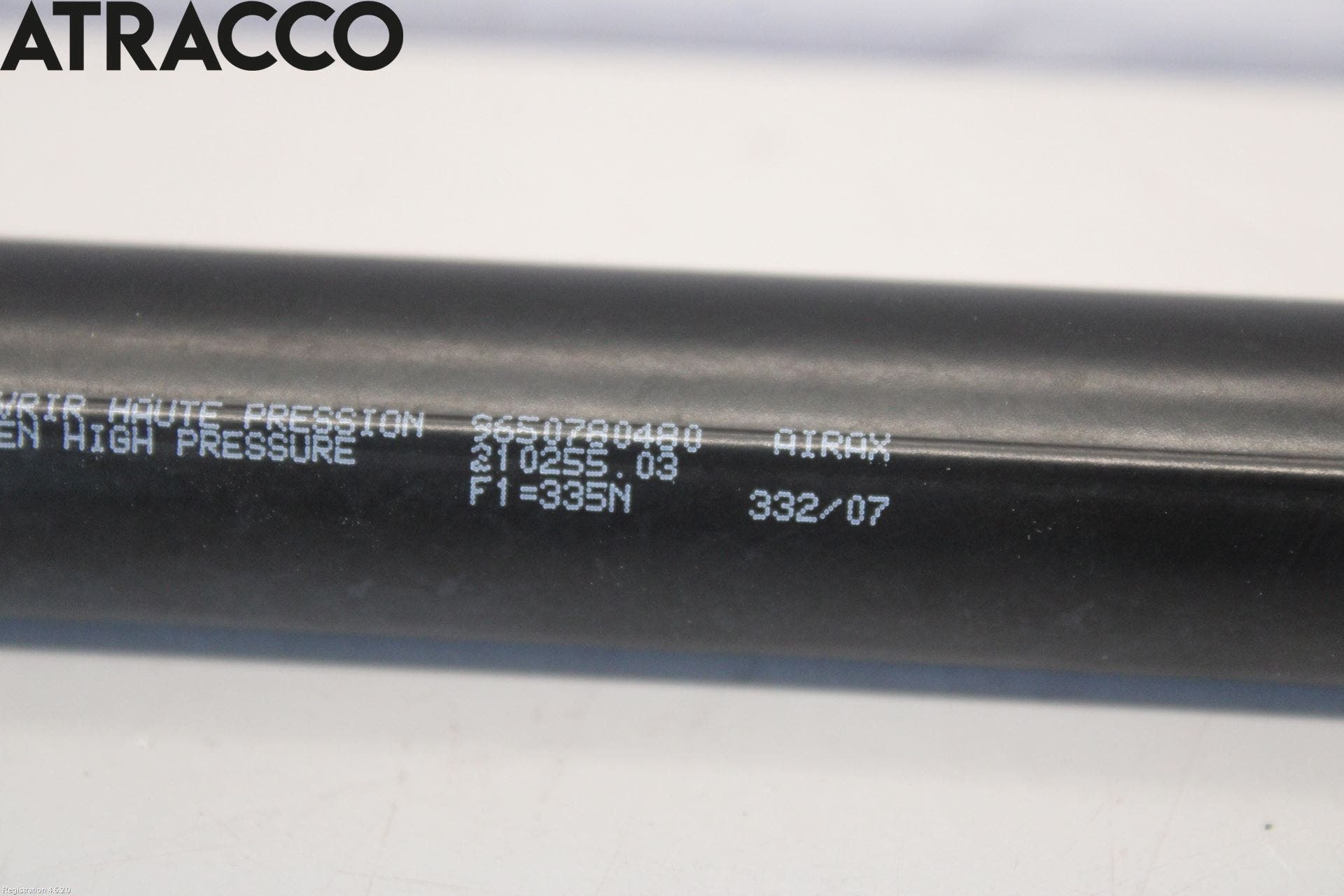 Peugeot 207 Bakluke Demper-Gassfjær