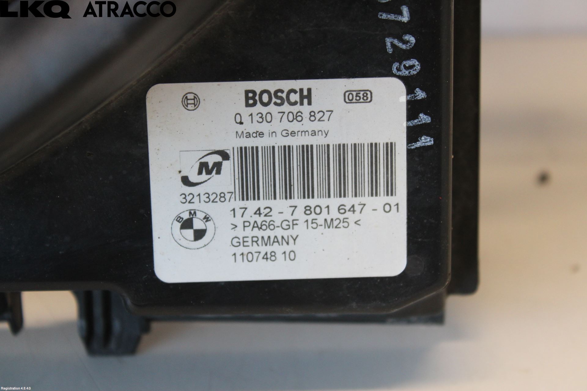 BMW X1 E84 10-15 Kjølevifte Elektrisk