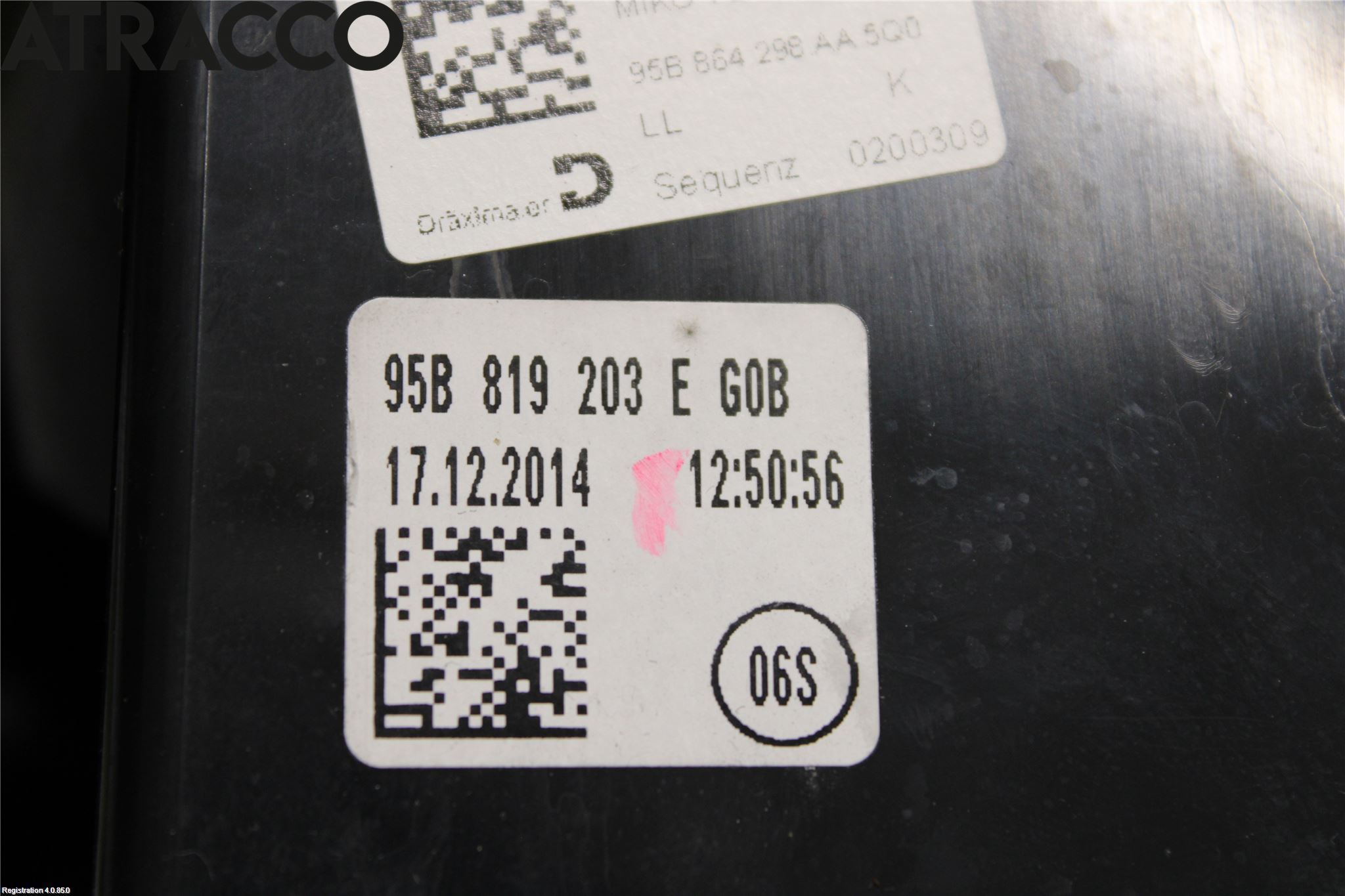 Porsche MACAN/EV 14- Dashbord Kanal - Dyse