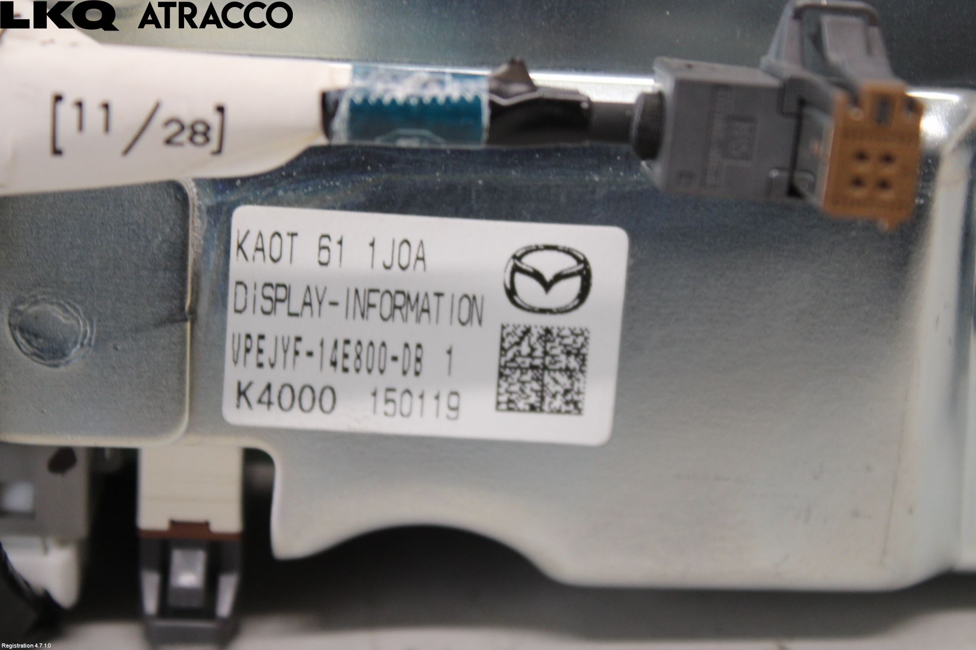 Mazda CX-5 12-17 Multifunktionsdisplay