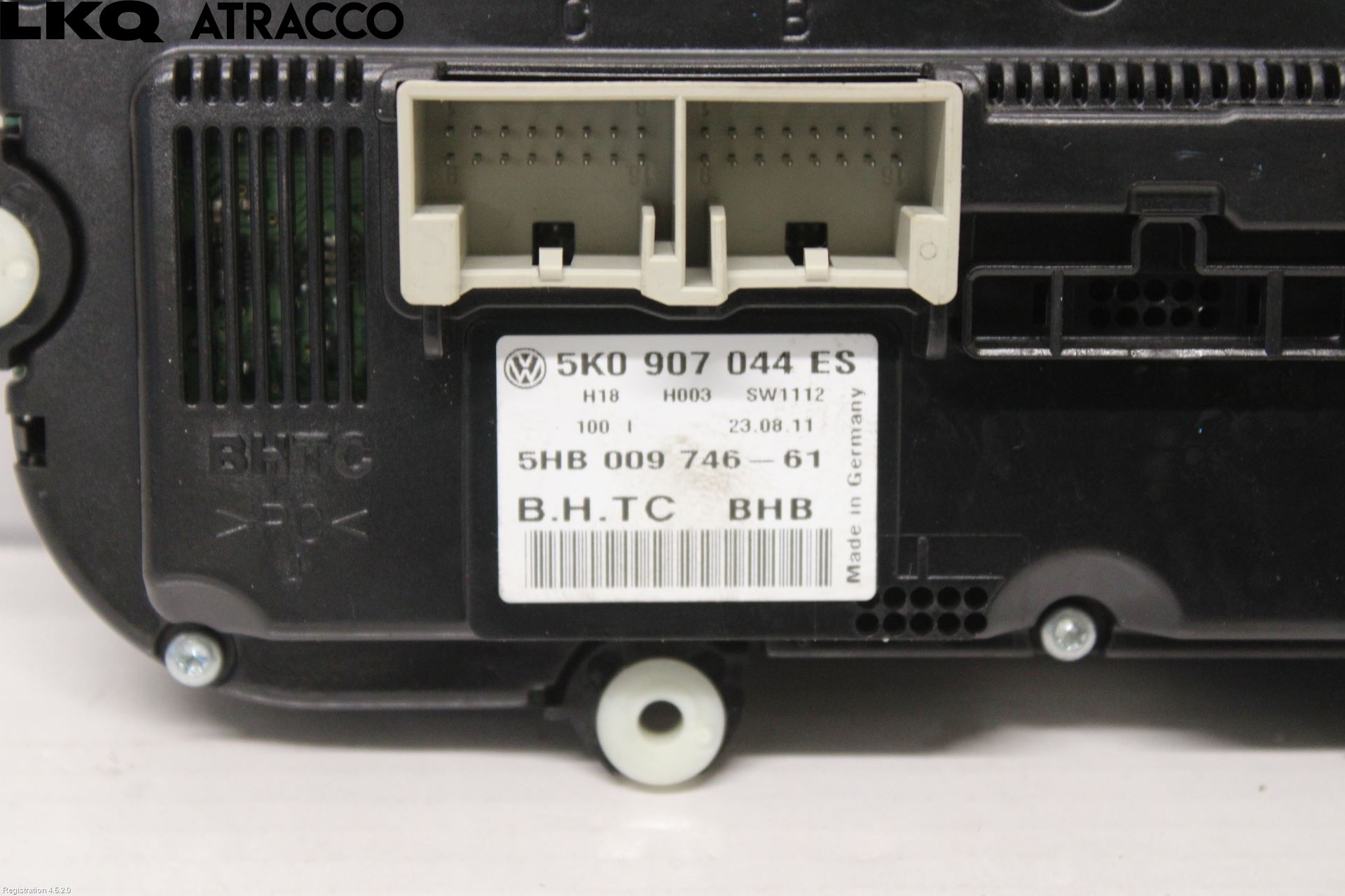 Volkswagen VW TOURAN 10-15 Varme Ac Betjening-Display