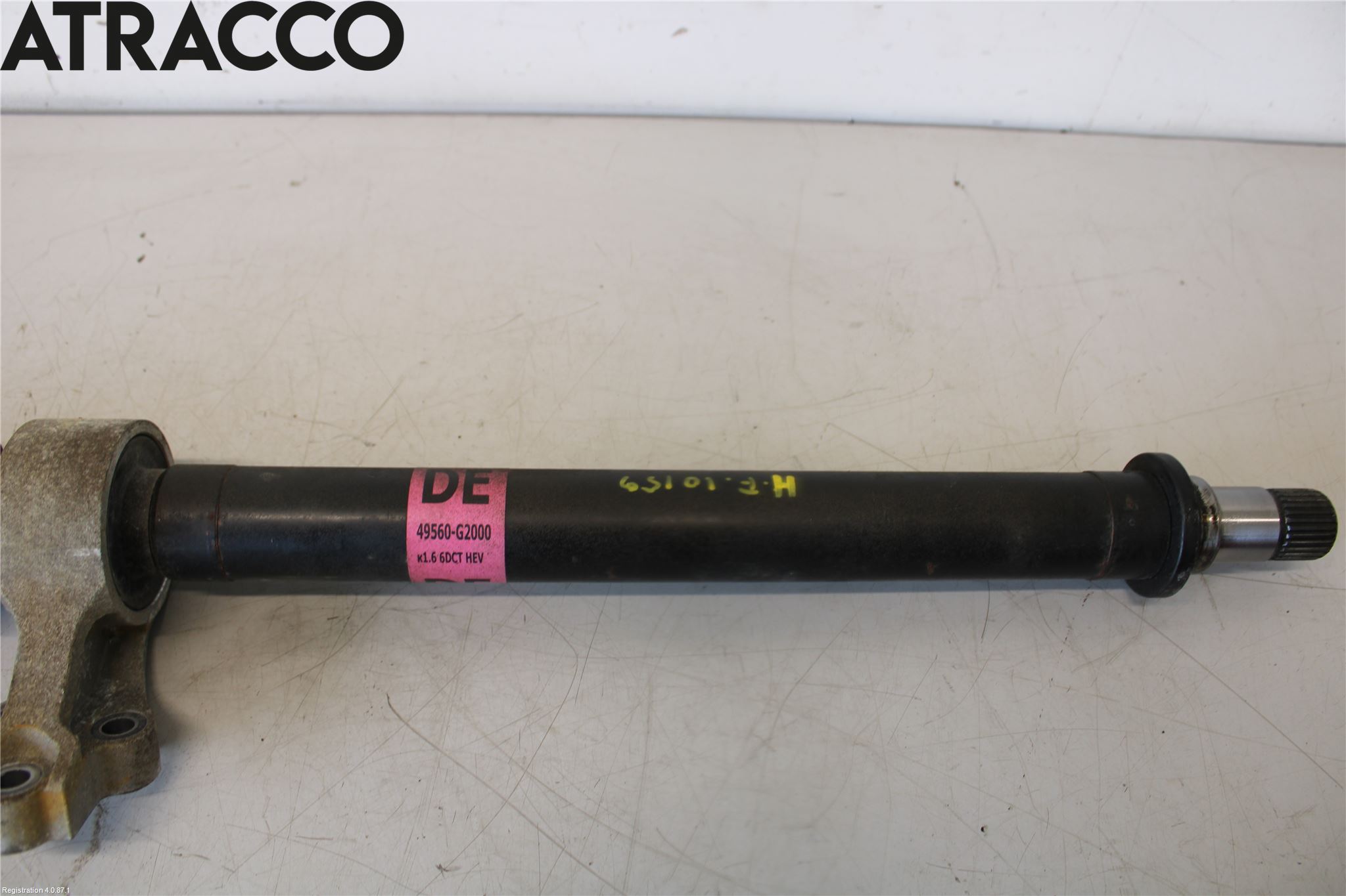 Kia NIRO (DE) 17-22 Drivaksel Foran Kompl Høyre