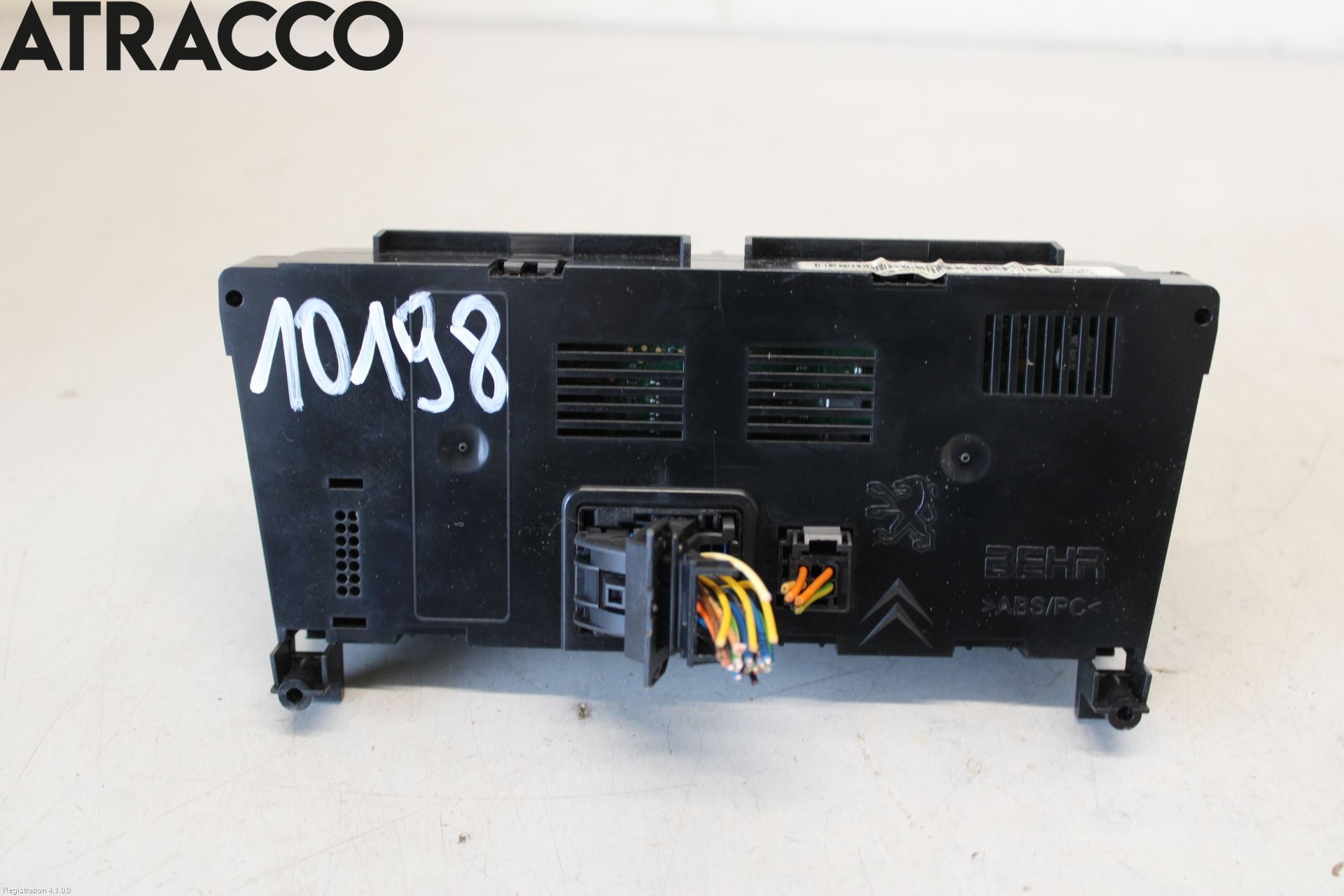 Peugeot 5008 10-16 Varme Ac Betjening-Display