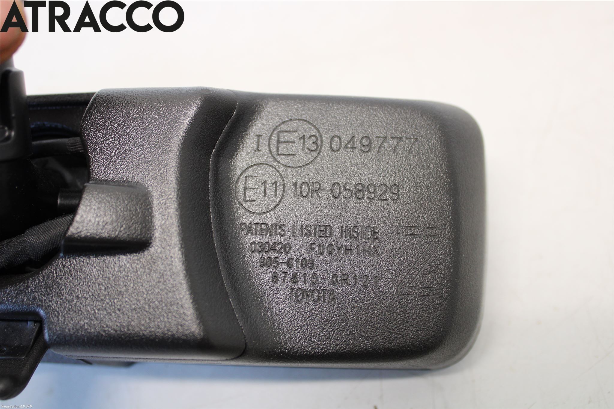 Toyota RAV4 19- Speil Innvendig El