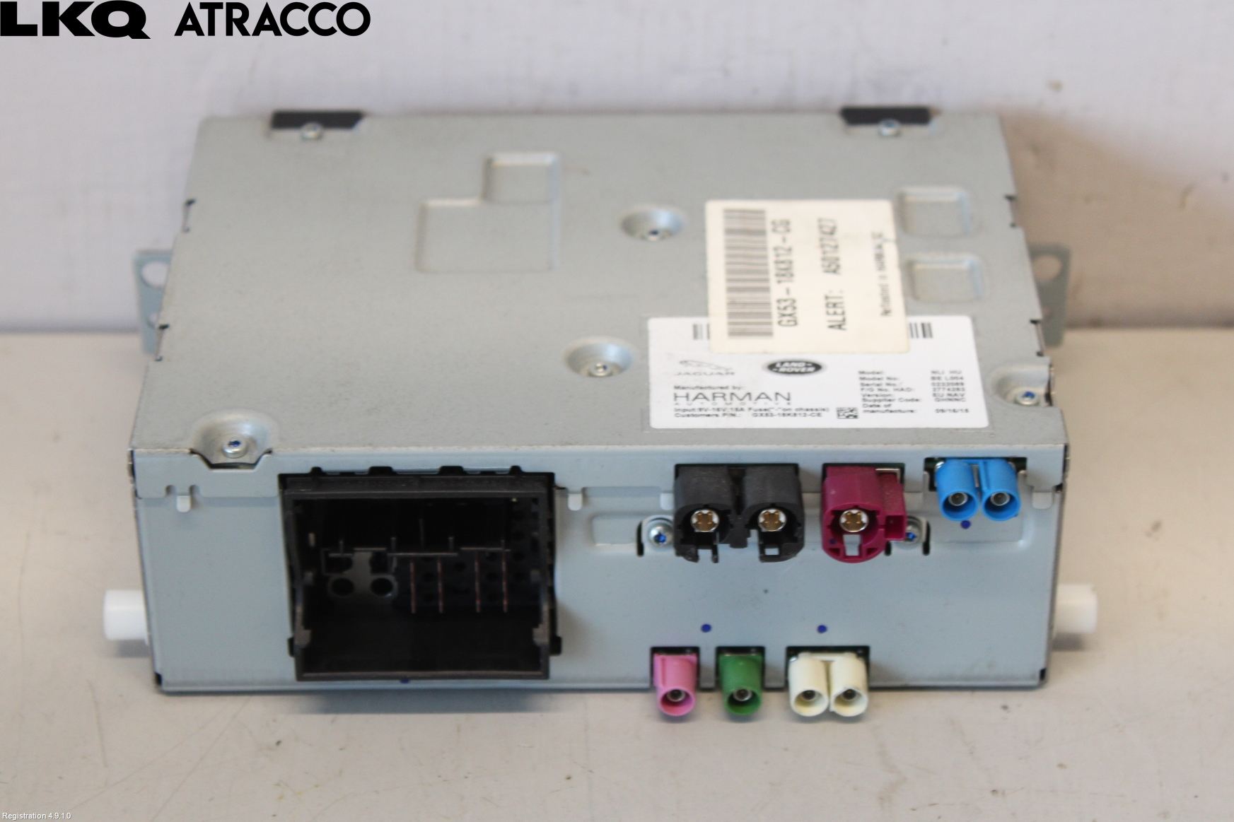 Jaguar XE (X760) 15-24 Stereo Radio