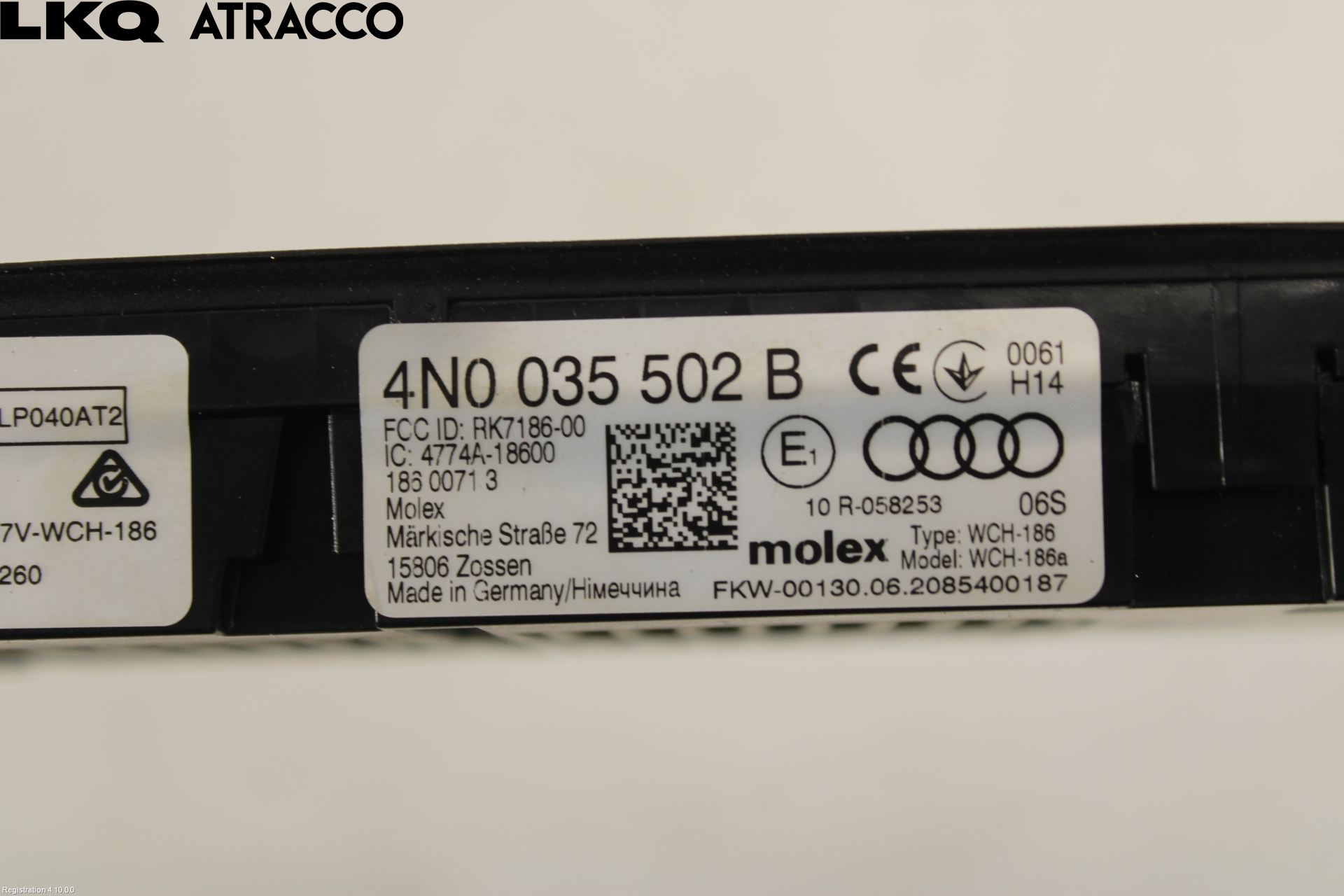 Audi E-TRON, S GE 19- Antenn El