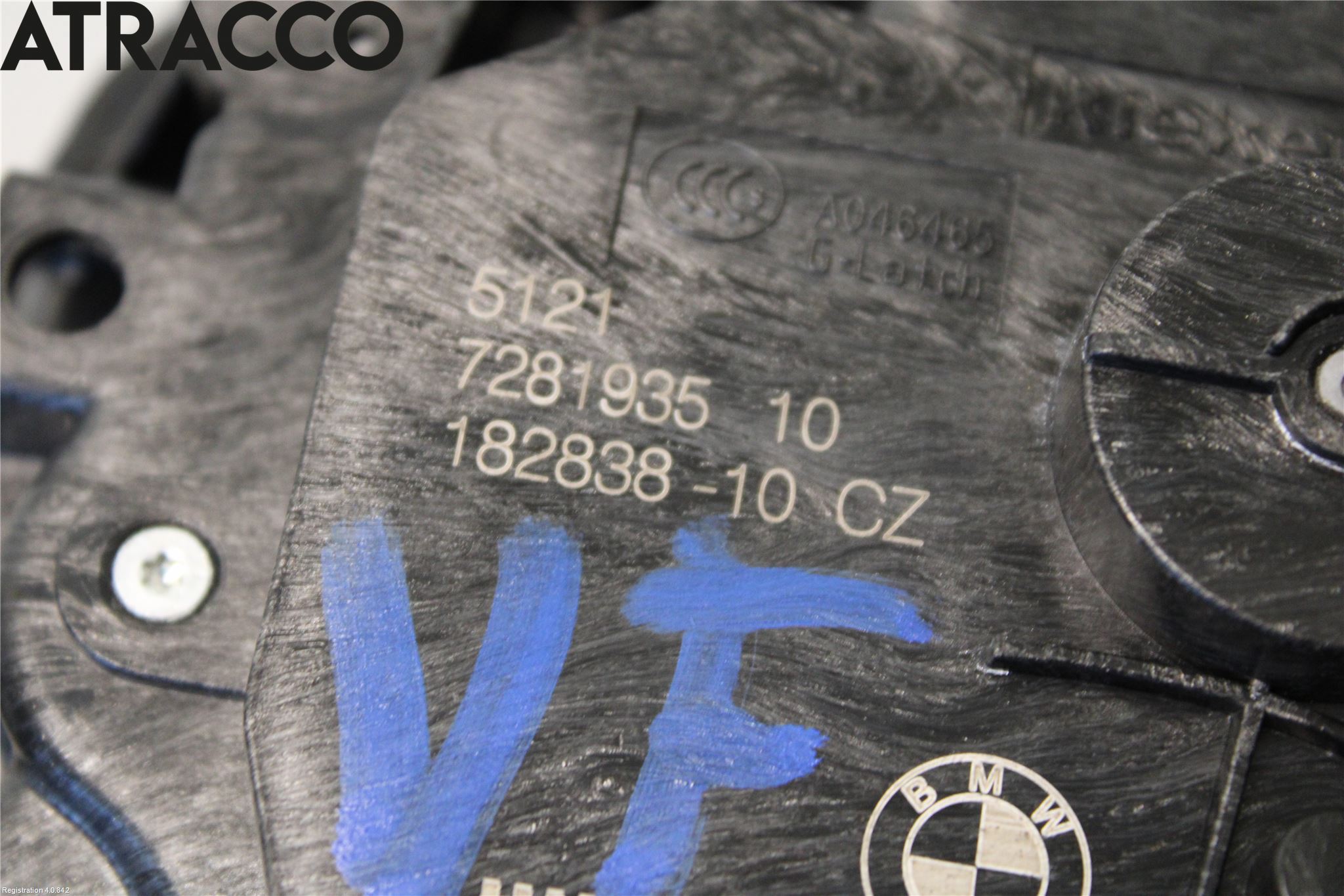 BMW i3 I01 13-22 Dørlås - Låsekasse