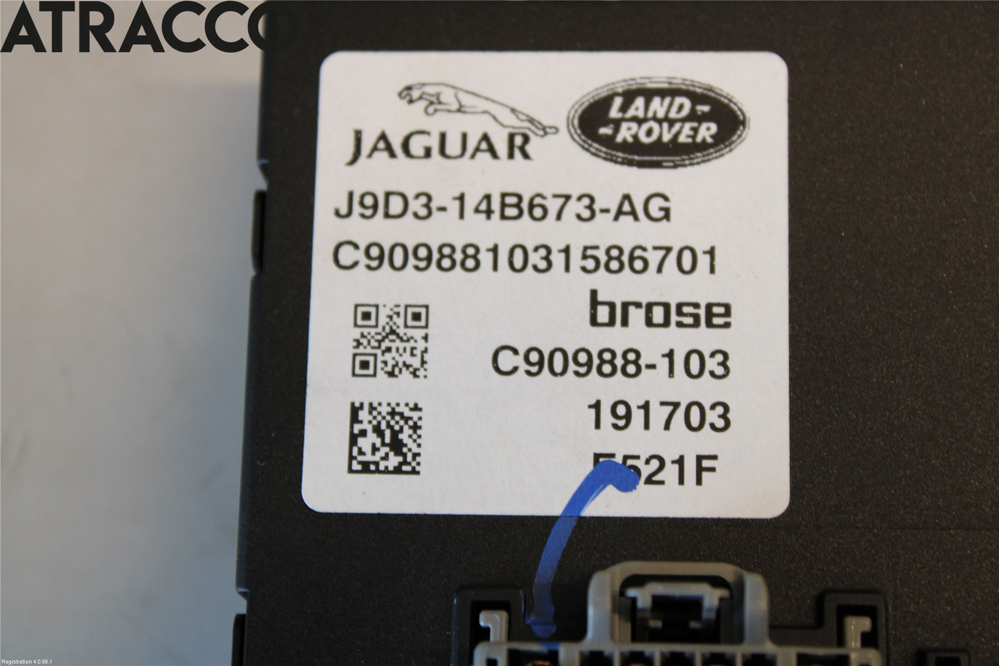 Jaguar I-PACE 18- Styreenhet Bakluke