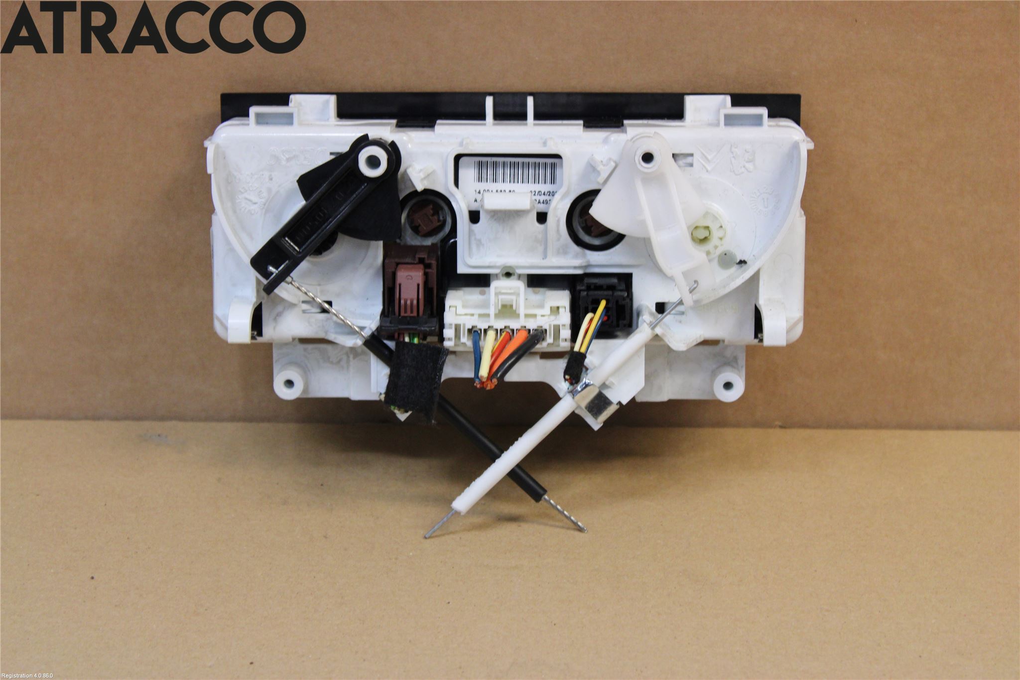 Peugeot PARTNER 08-15 Varmeapparat Panel(Regulering)